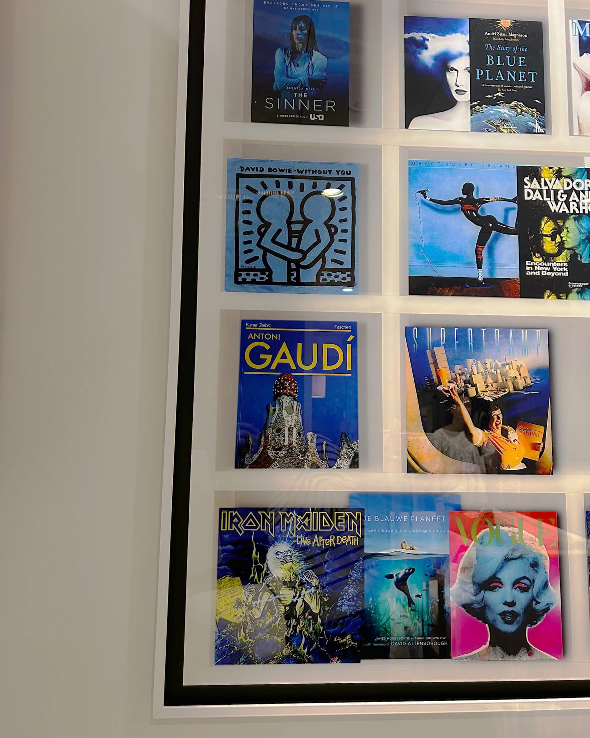 A Kind of Blue, White Frame