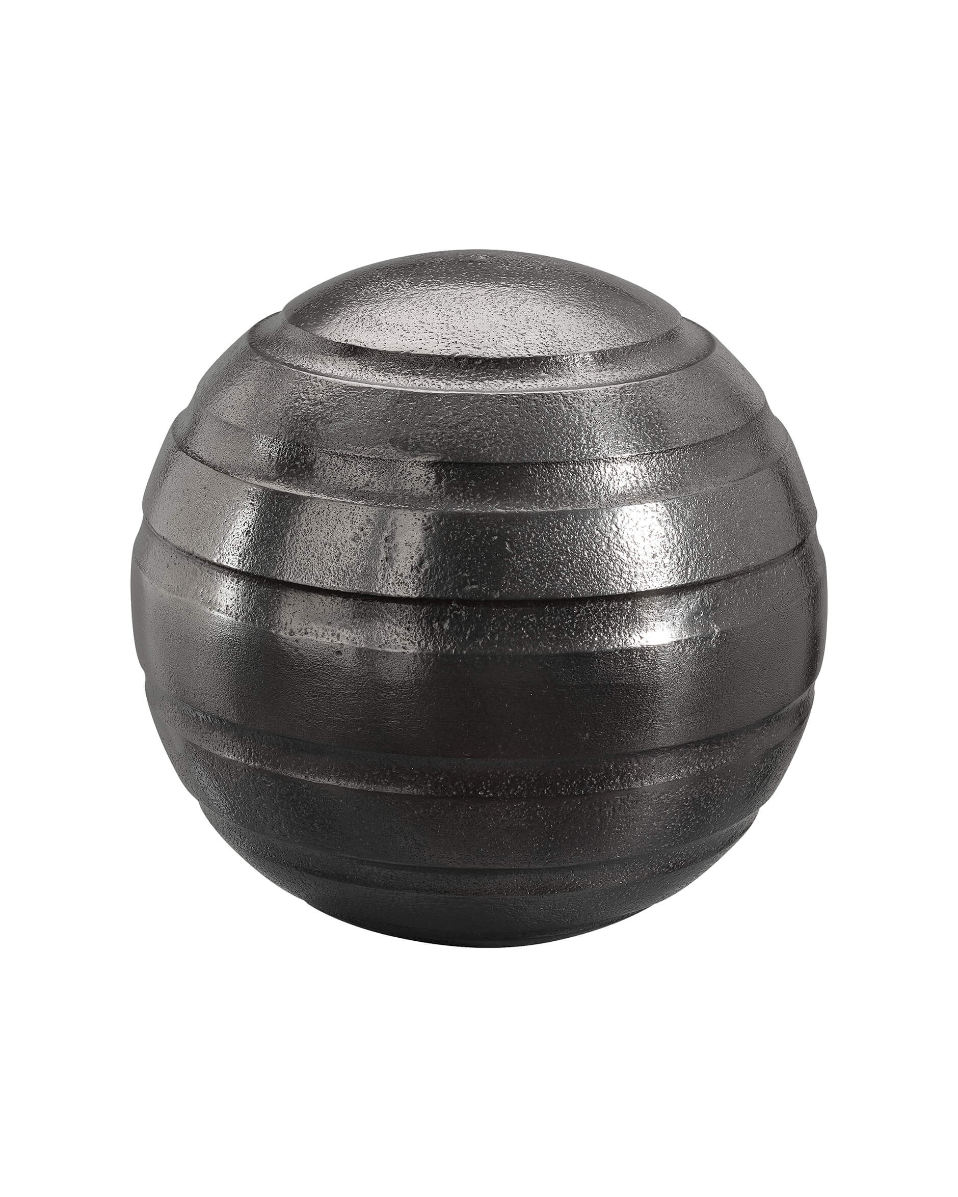 Benito globe dekoration grafit randig