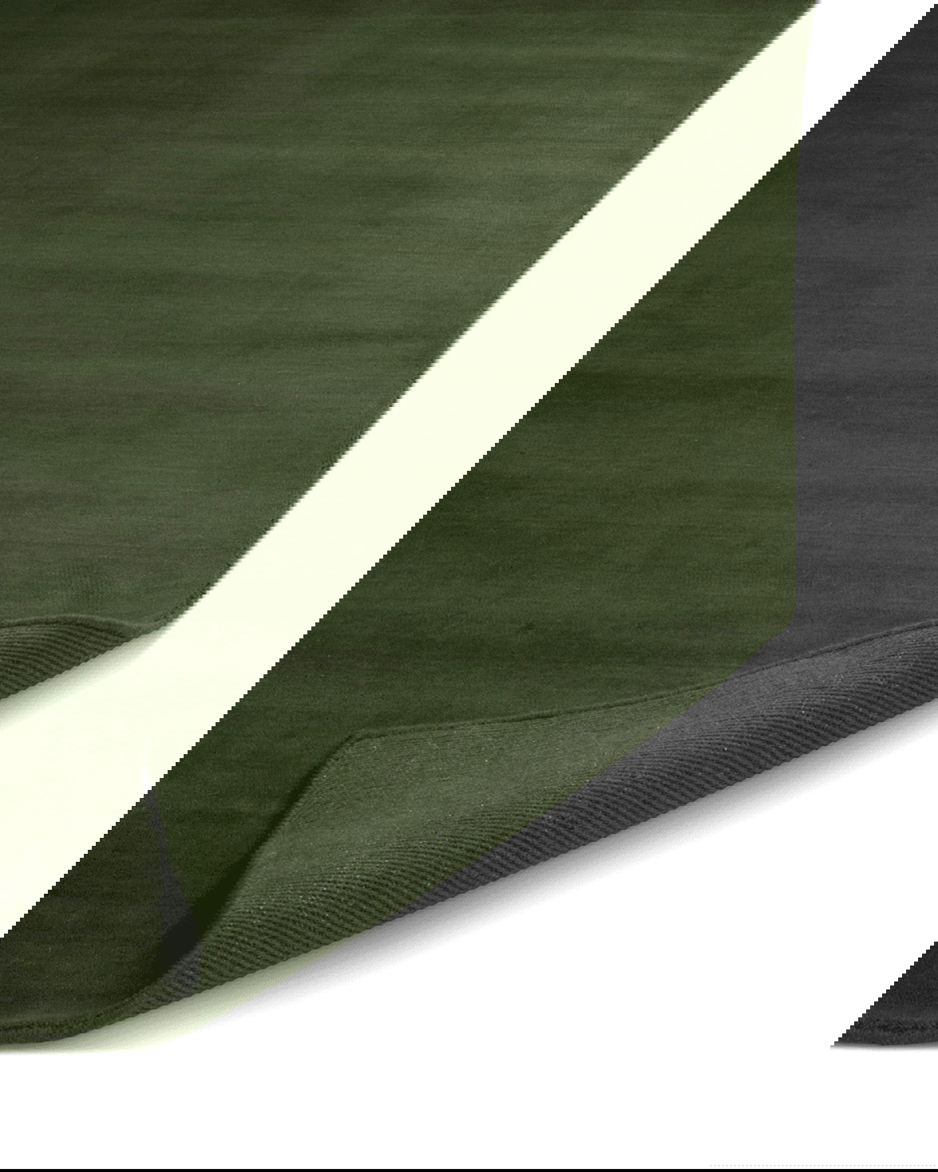 Solid Rug Forest Green