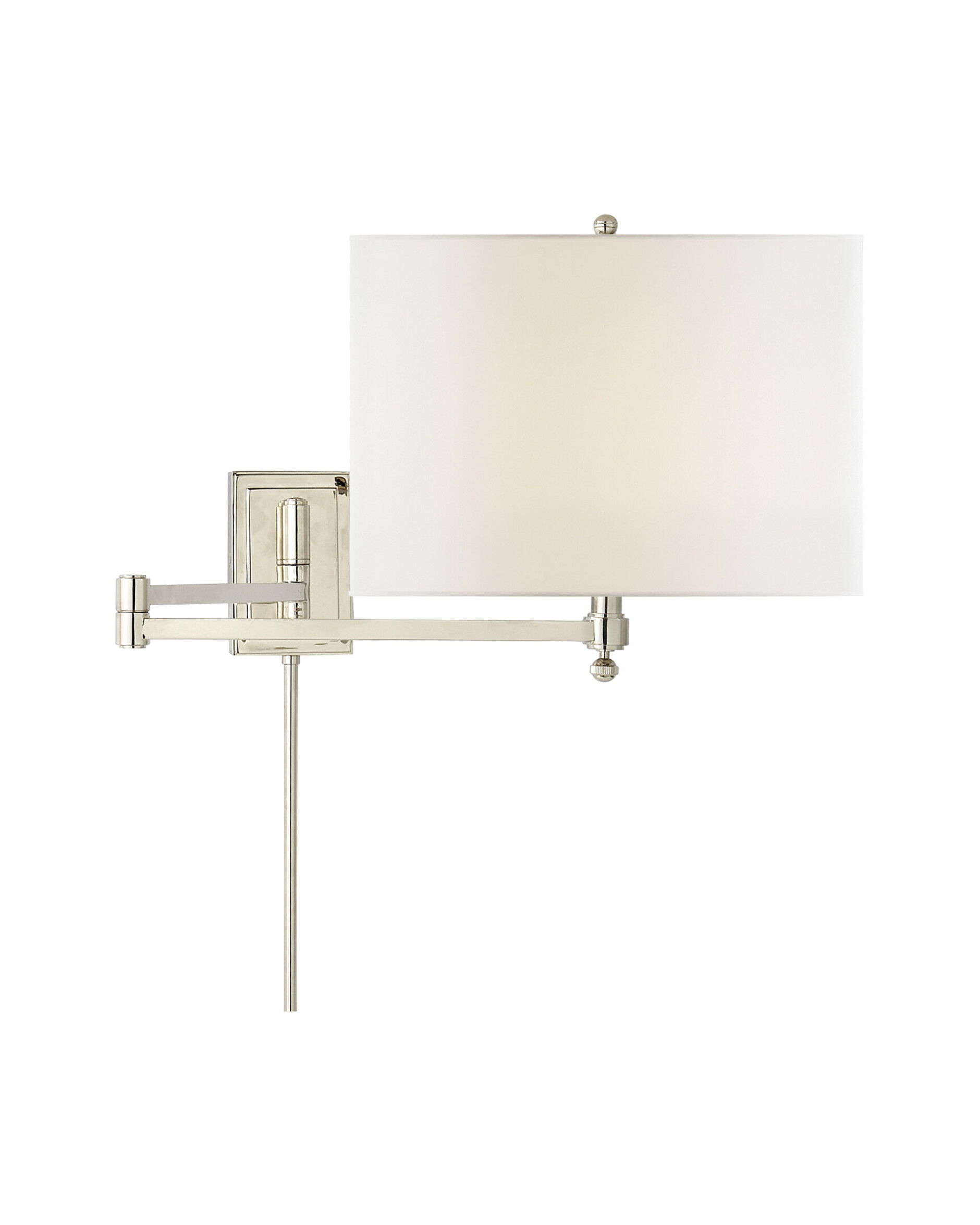 Hudson vägglampa nickel