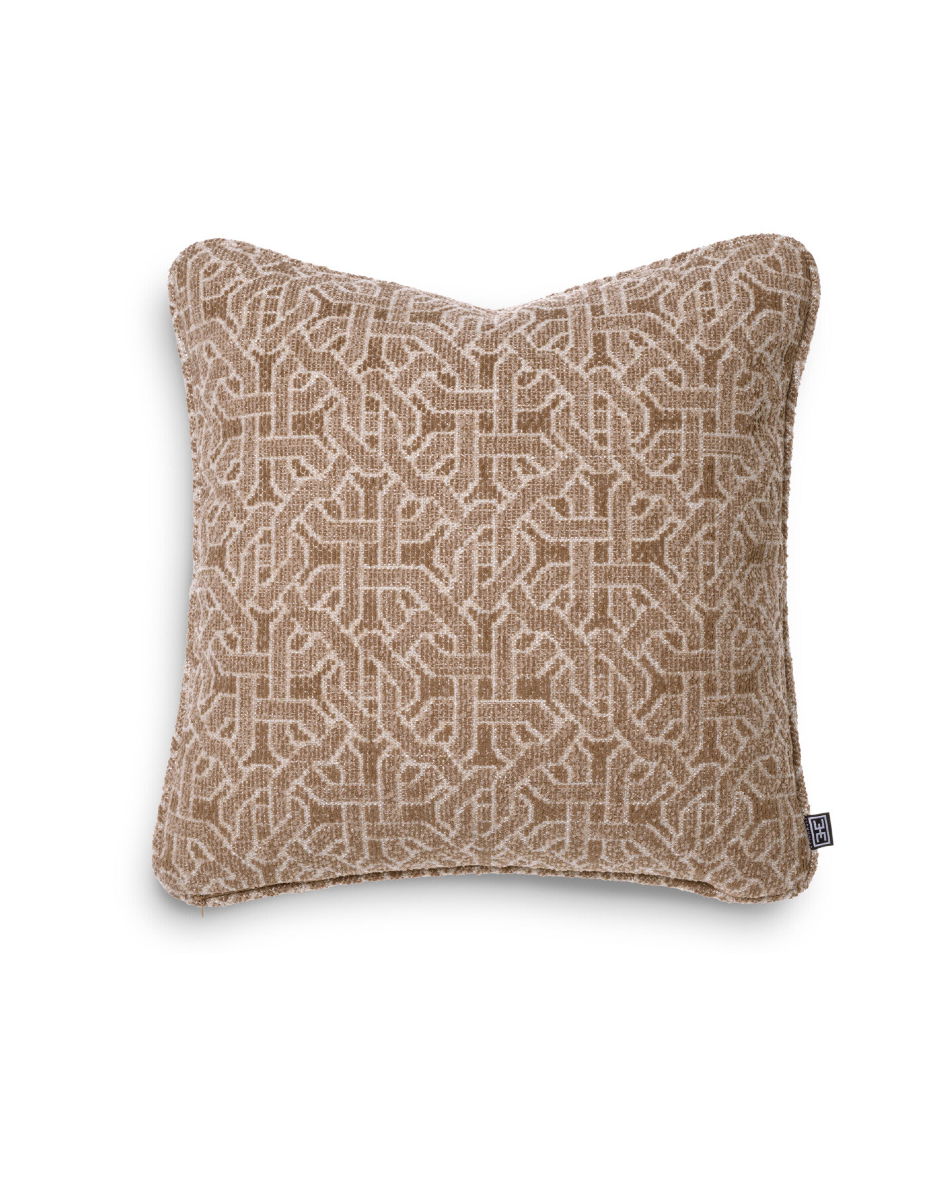 Frieze sierkussen frieze jacquard beige M