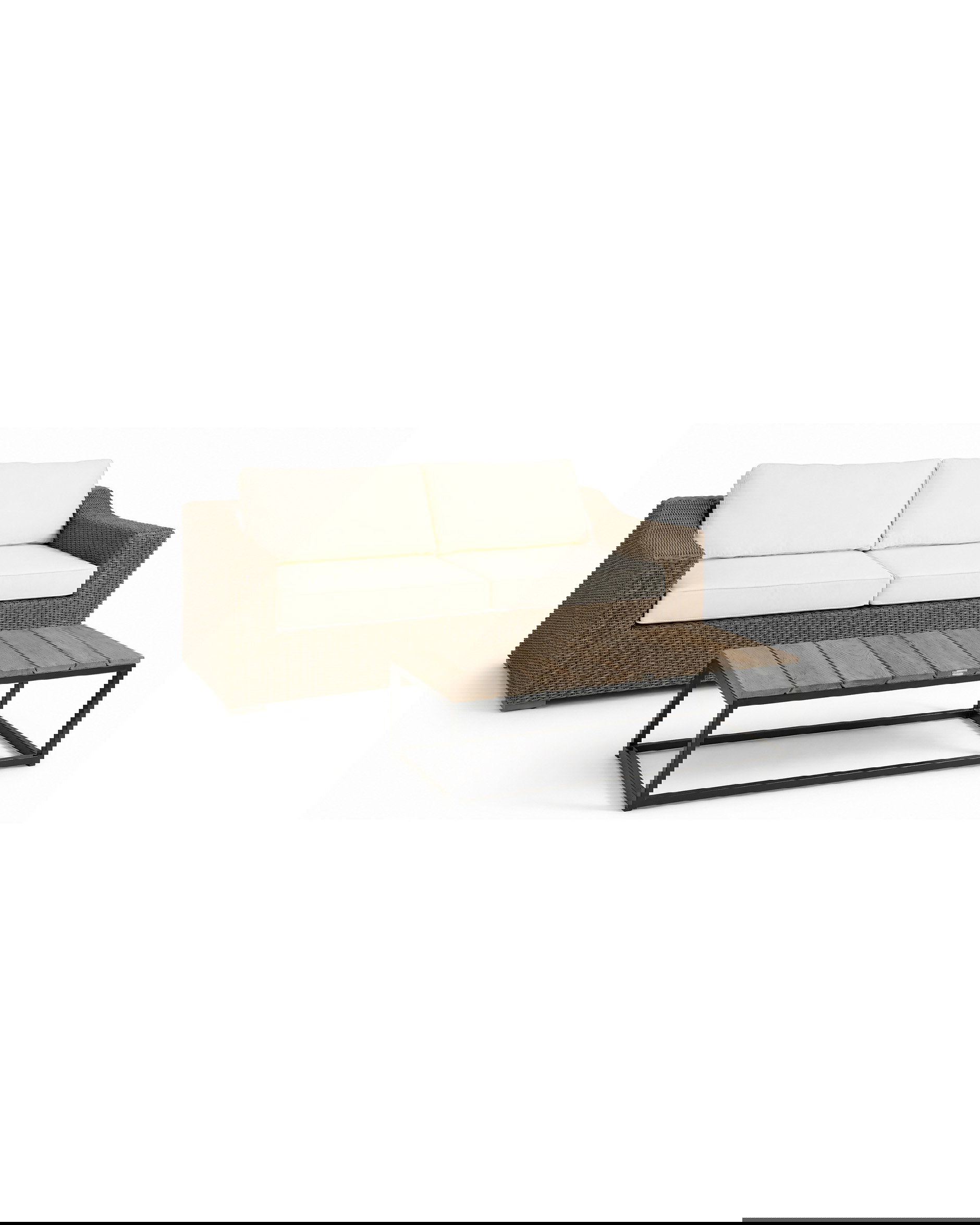 San Diego soffa med Anson soffbord