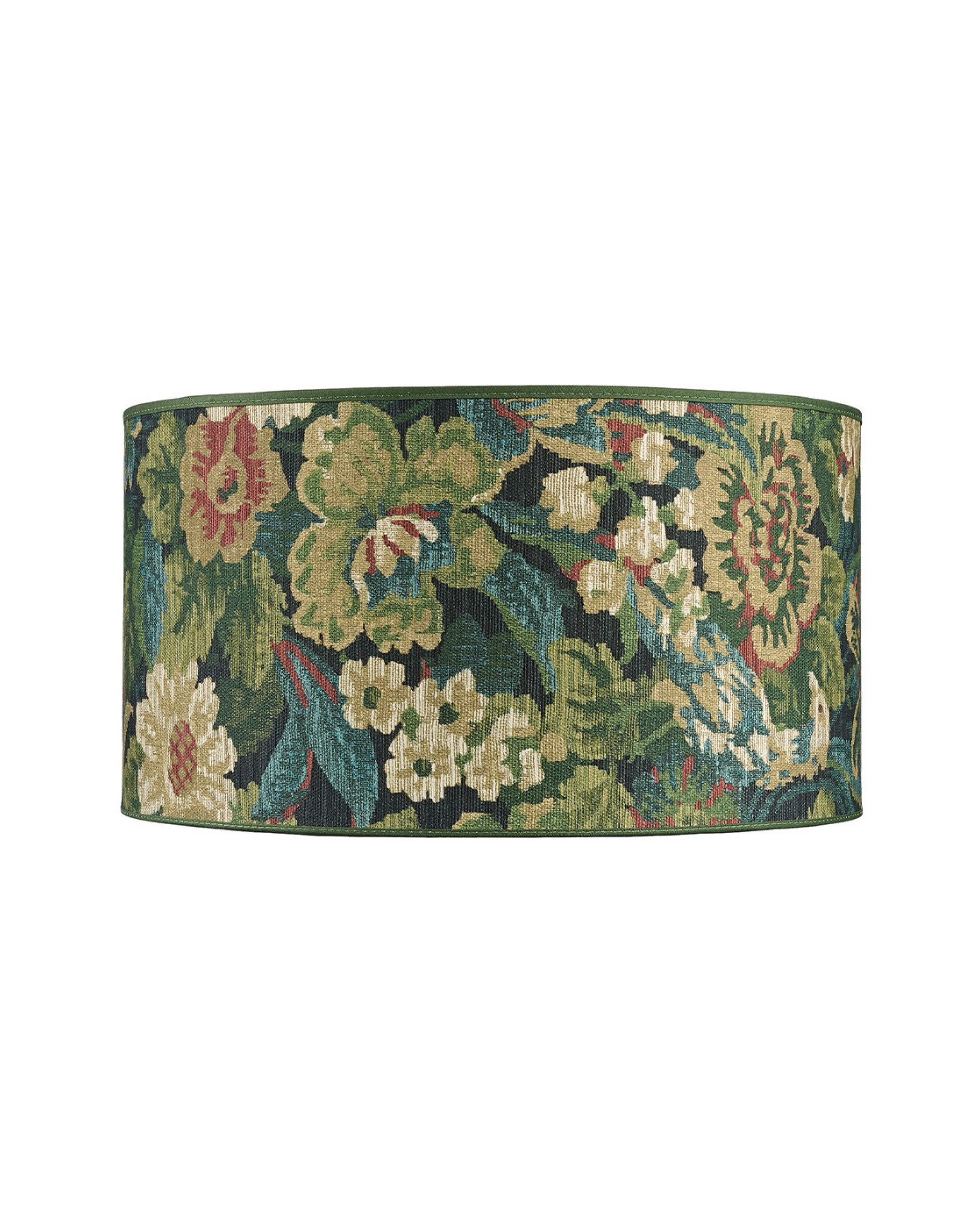 Cylinder lampskärm ebonleaf flower