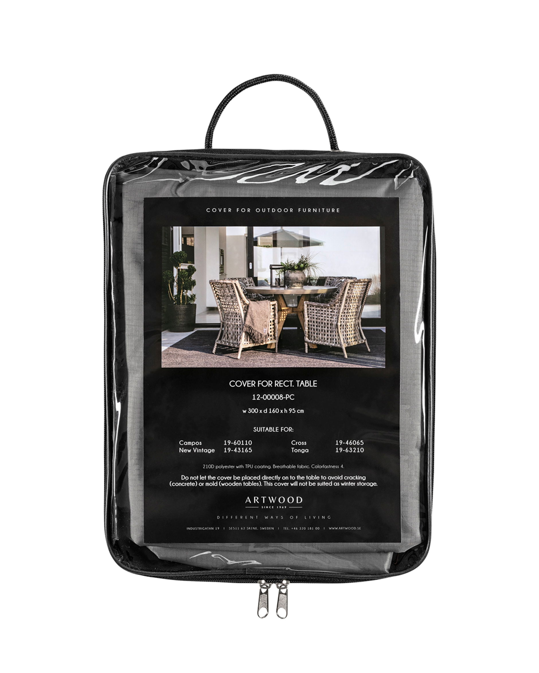 Schutzüberzug Essgruppen 300x160cm OUTLET