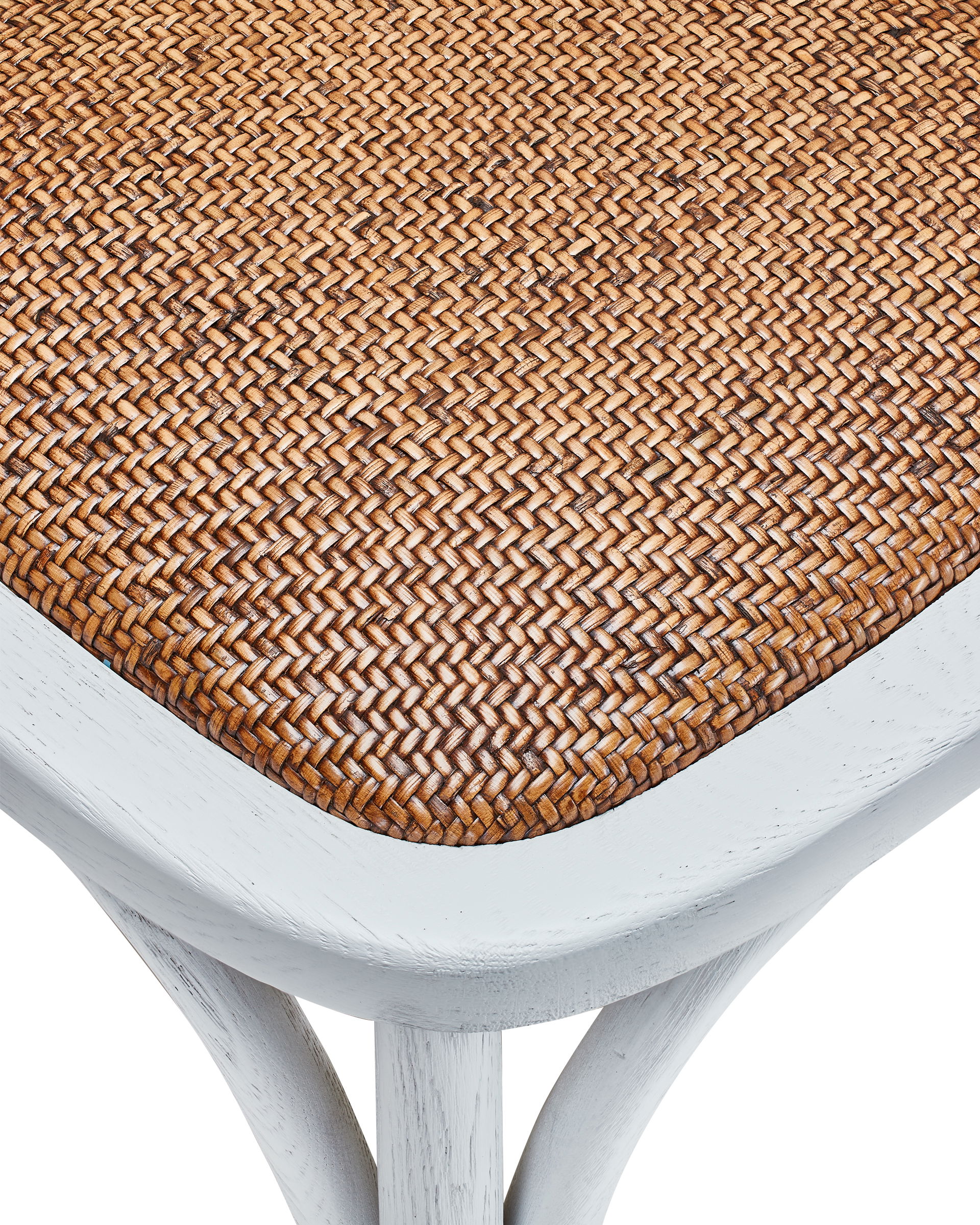 Newport Cross matstol vit