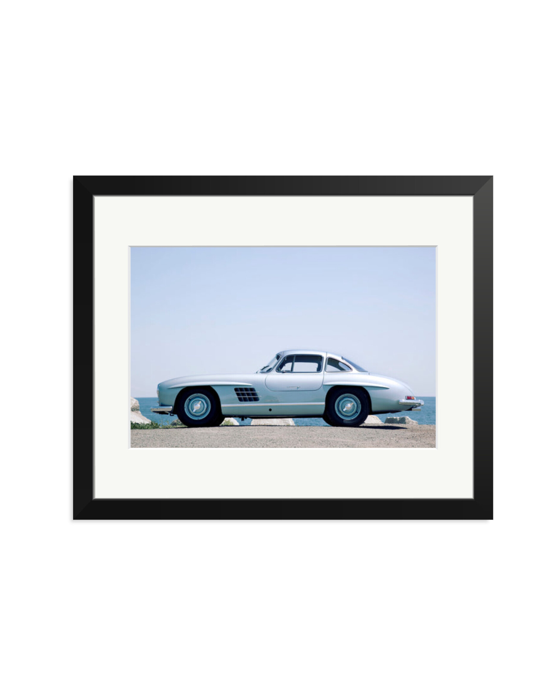 1956 Mercedes Benz Black / Medium