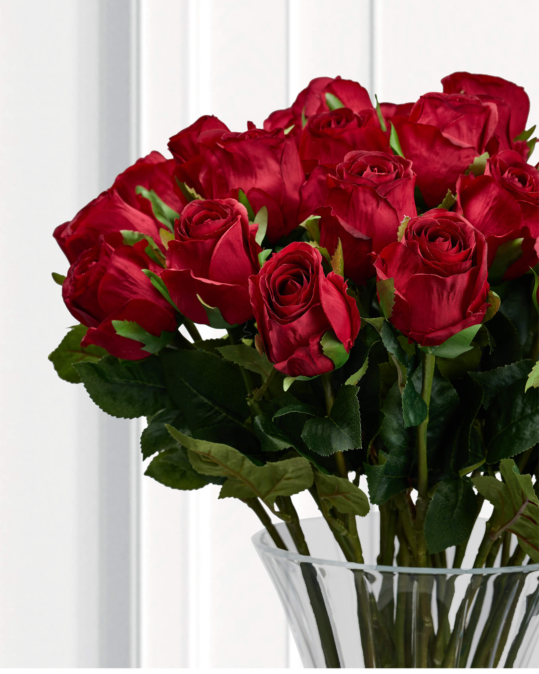 Ros snittblomma röd