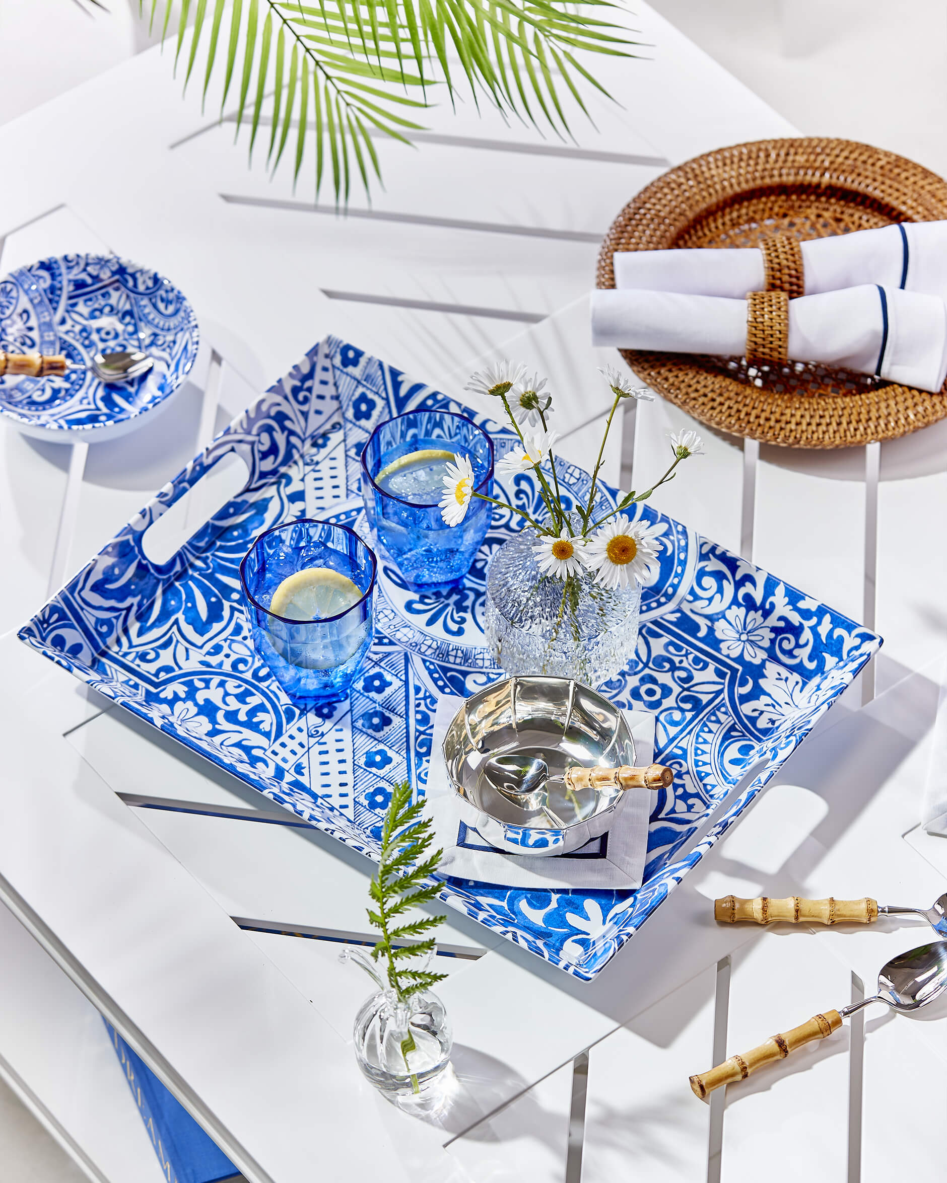 St. Tropez serveringsbricka melamin