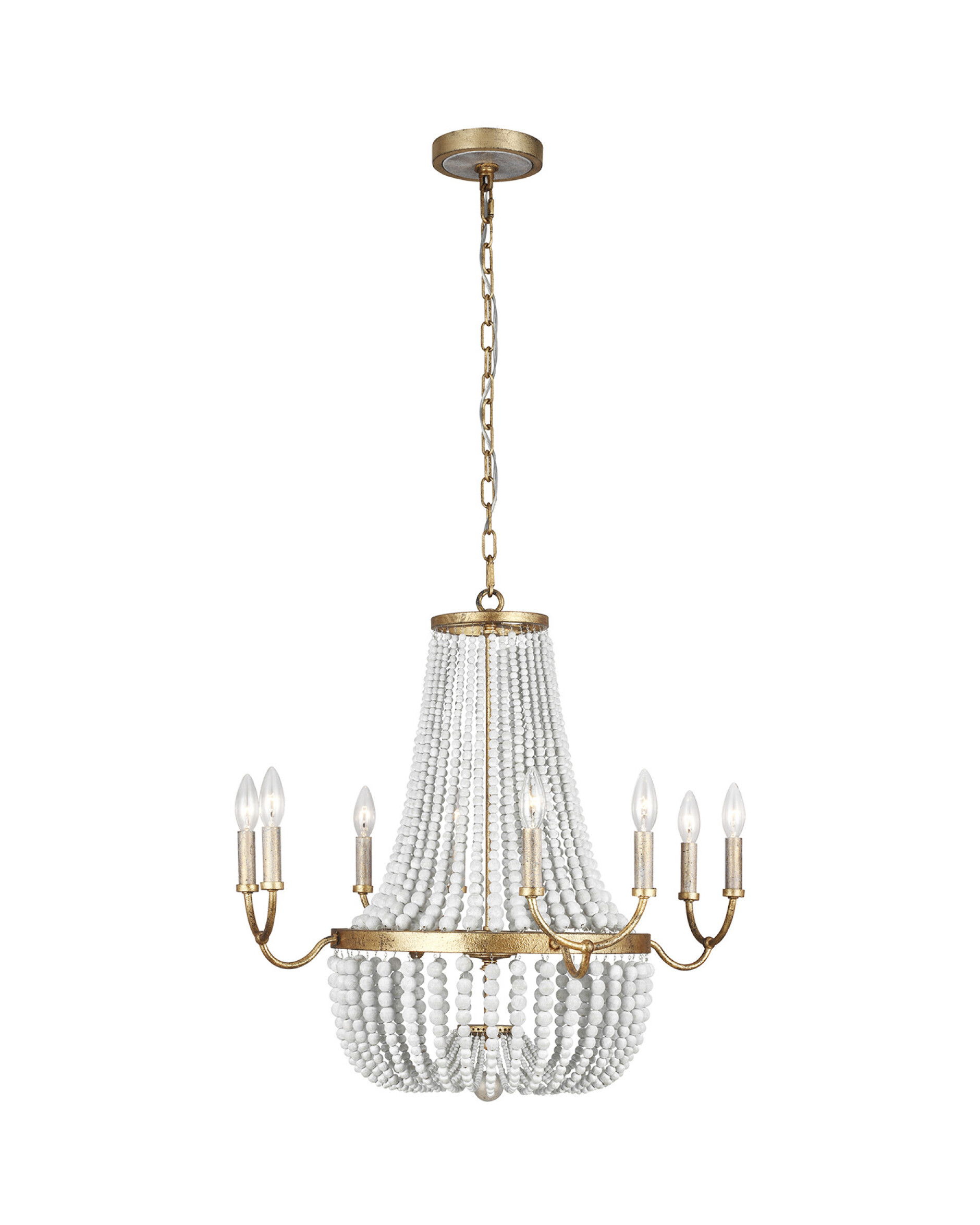Marielle Chandelier Antique Gild