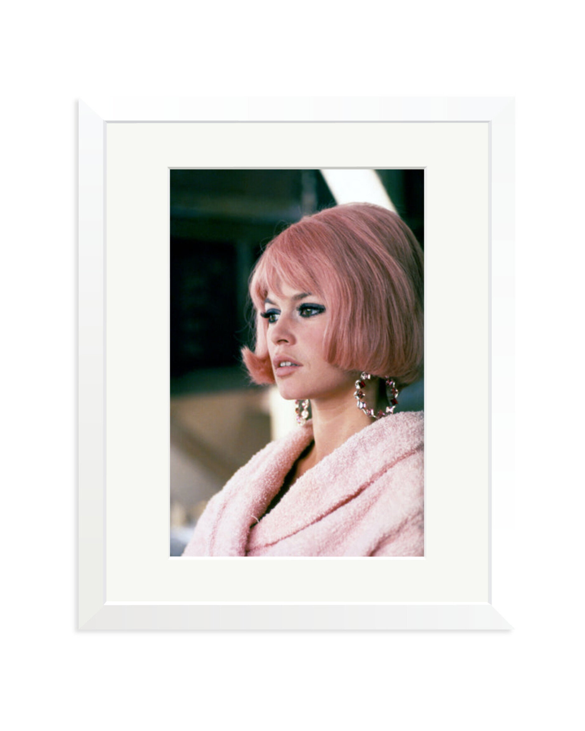 Pink Bardot White / Medium