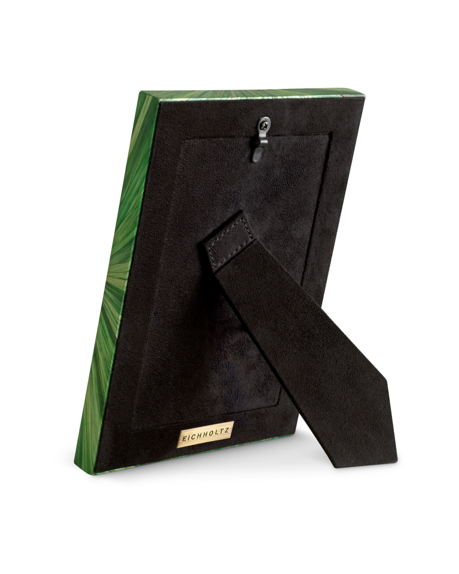 Harvard fotoram marquetry grön