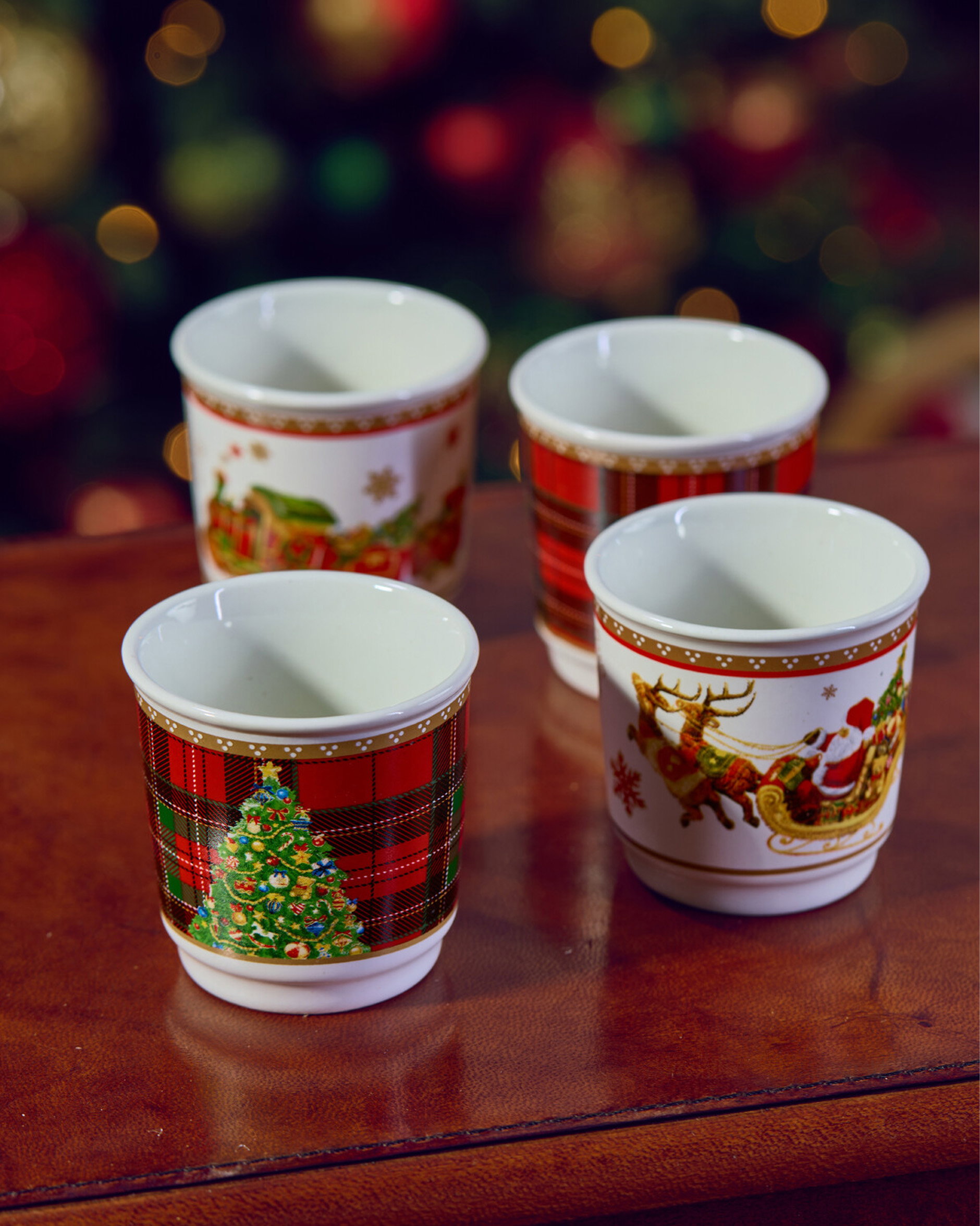Yuletide Glöggbecher 4er-Set