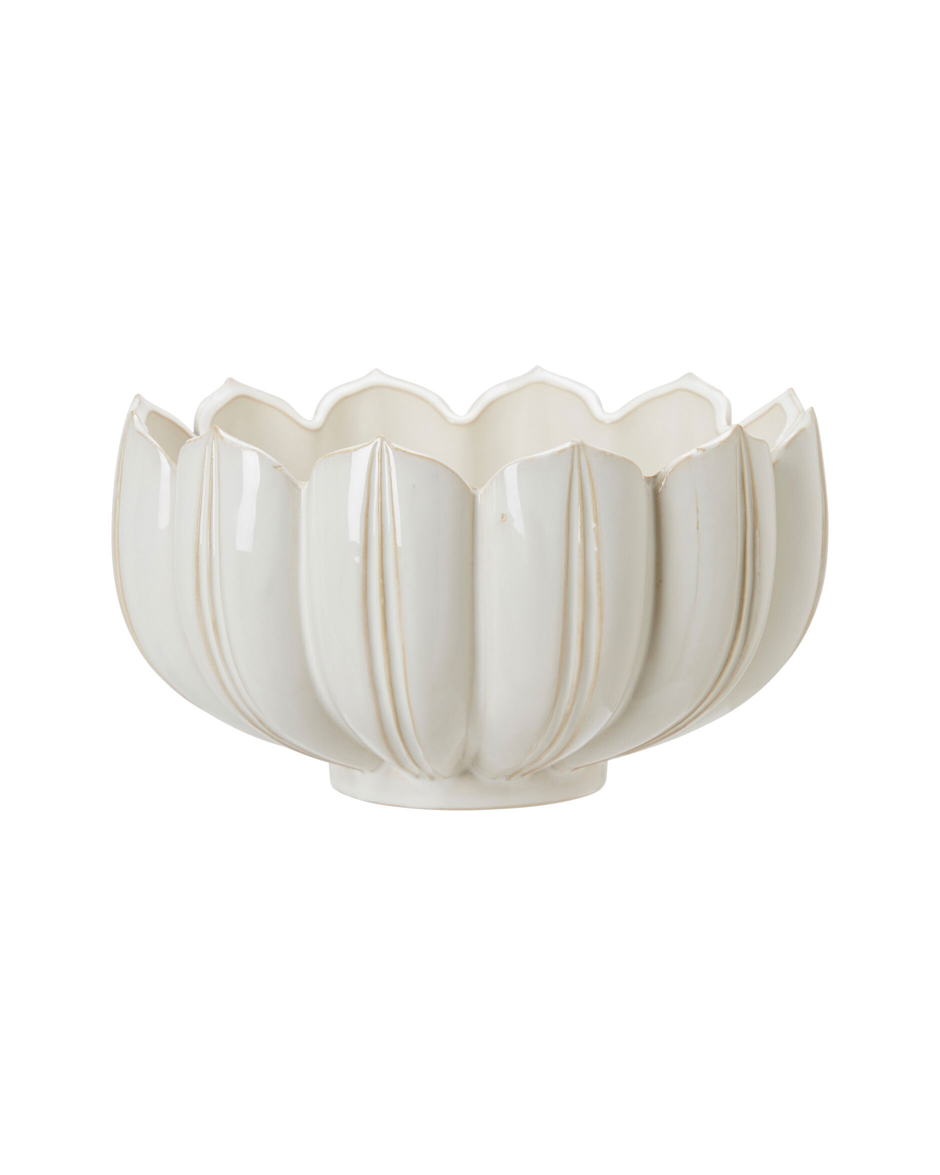 Leslie plantekrukke off-white