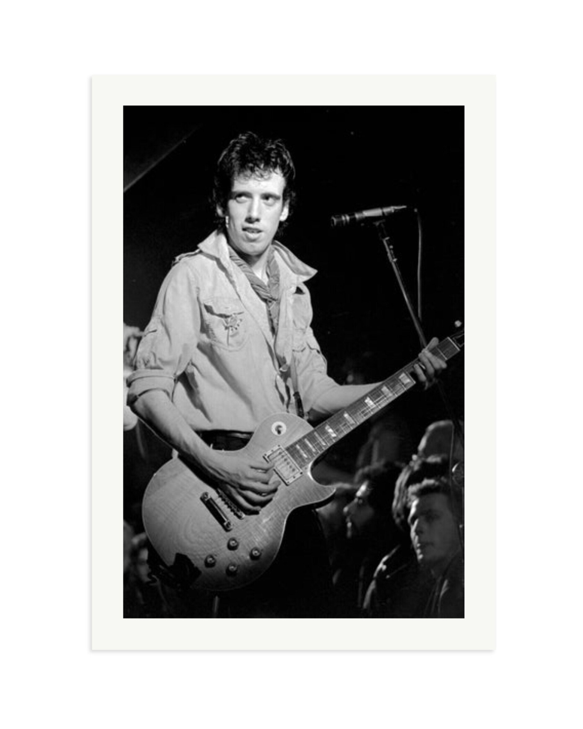 Mick Jones of The Clash 1979 Print Only / XXL