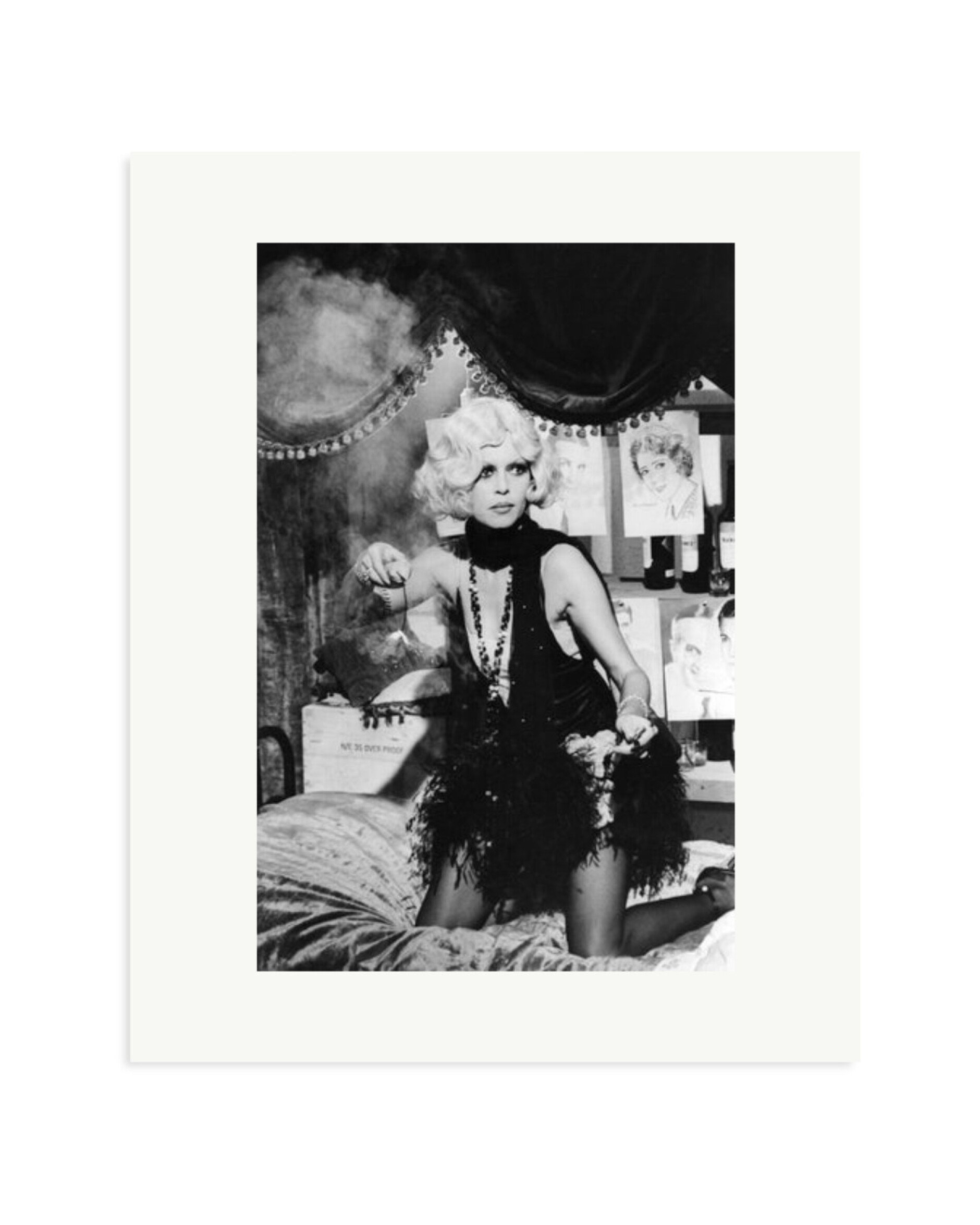 On the Set of "Boulevard Du Rhum" Print Only / Medium