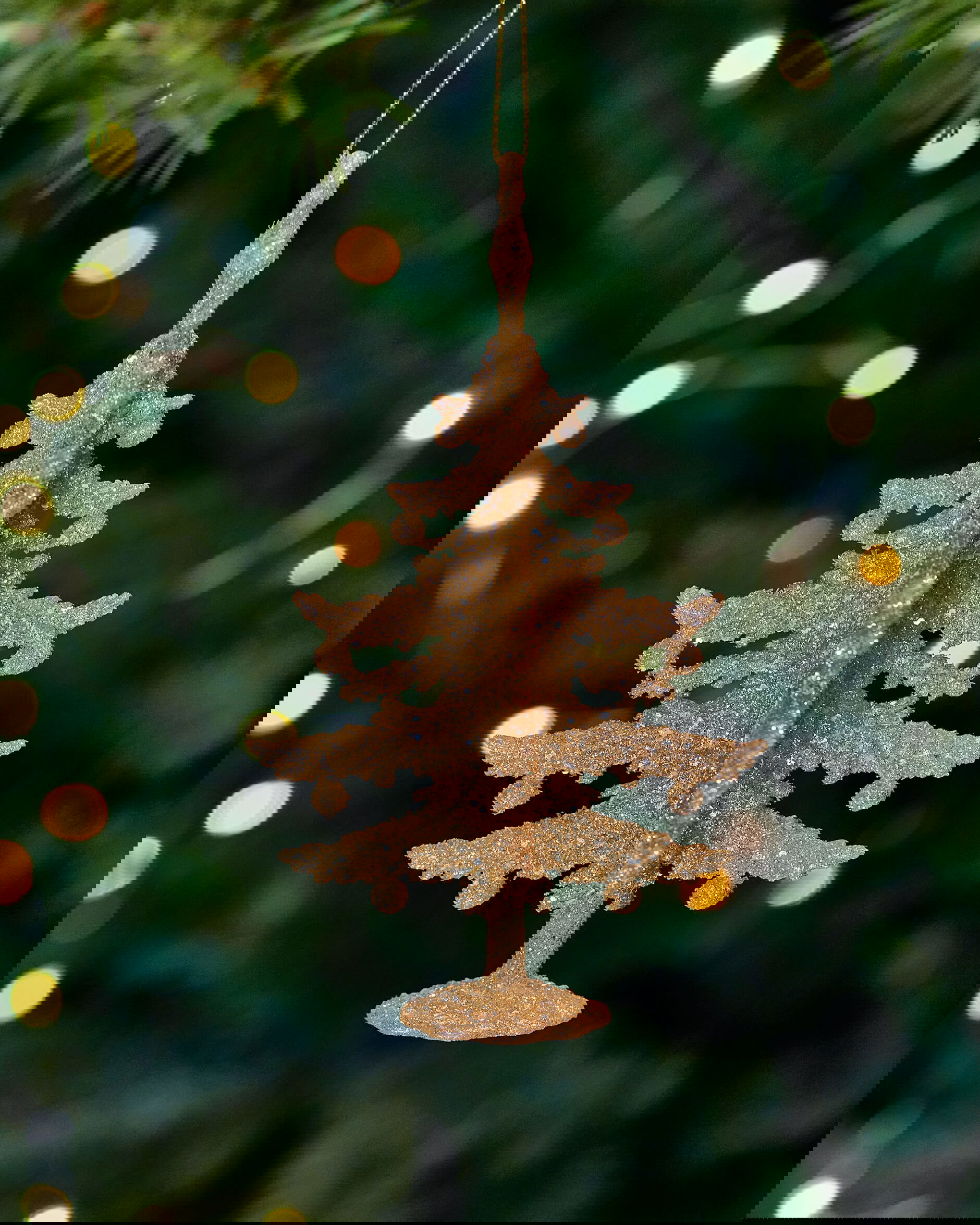 Kuusenkoriste Archie-joulukuusi, kulta