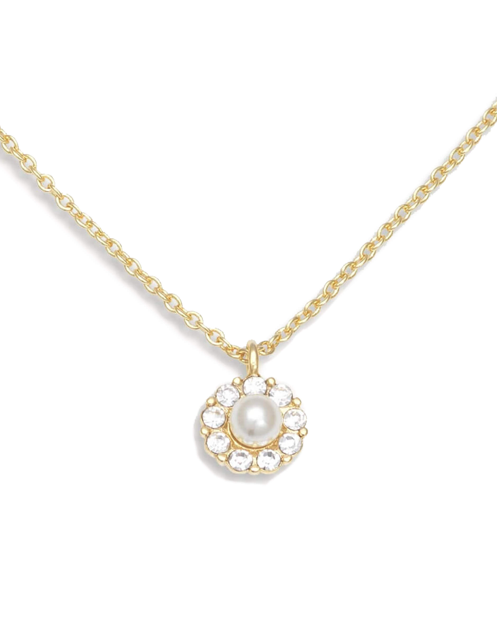 Petite Miss Sofia pearl kaulakoru crystal kulta