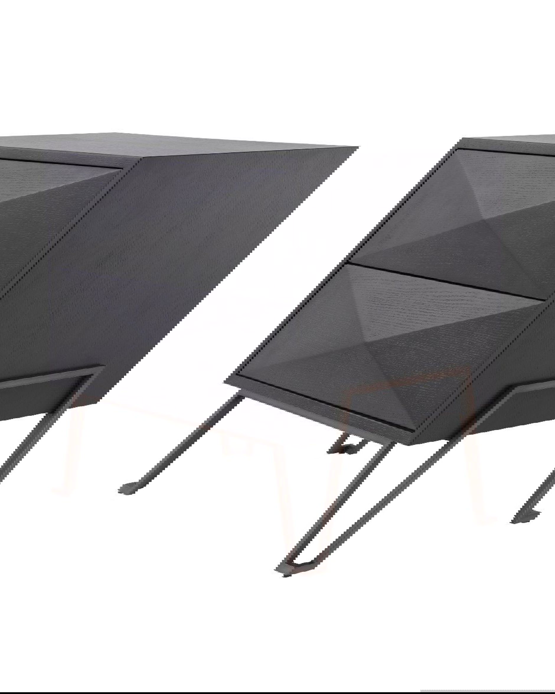 Highland sängbord charcoal