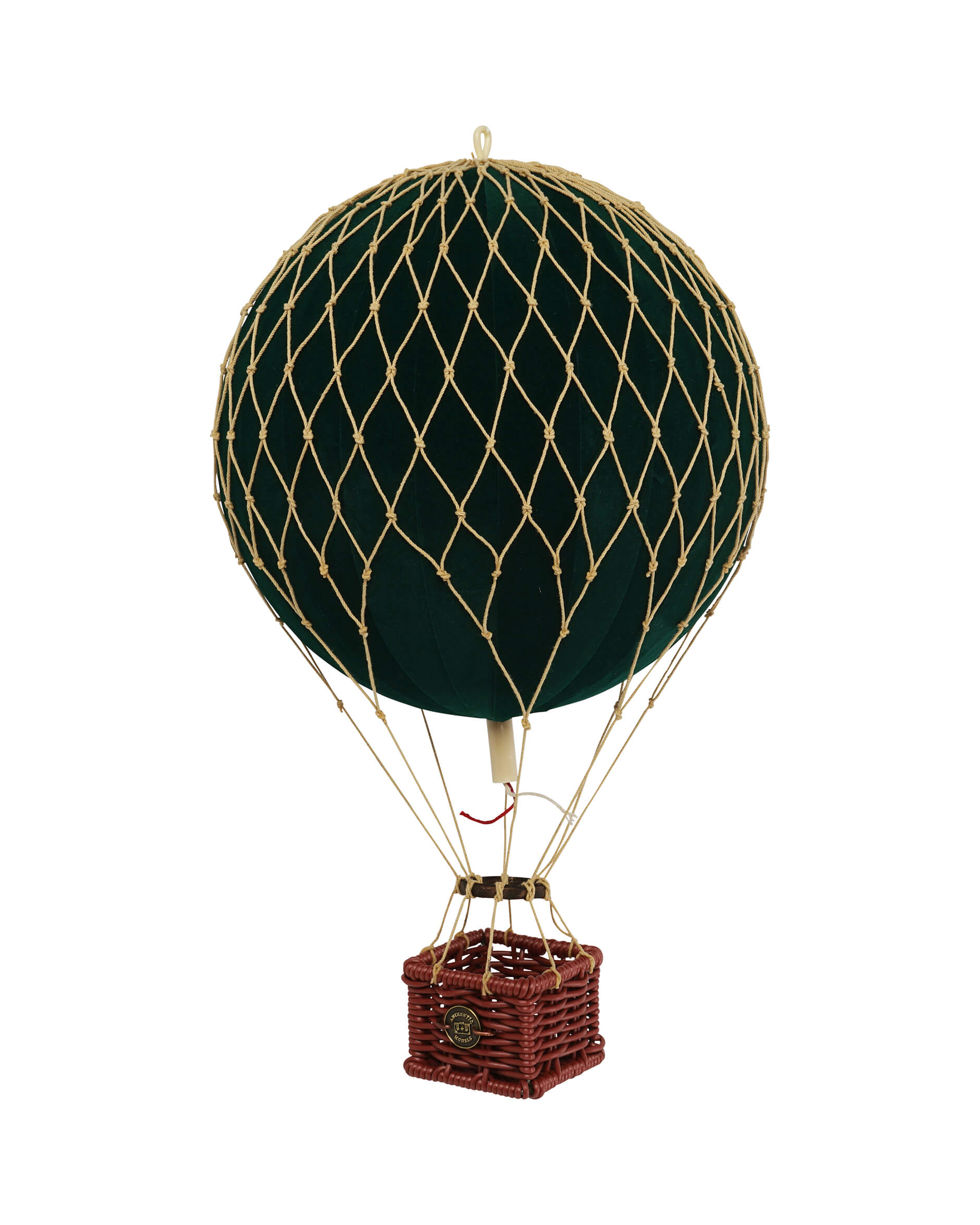 Travels Light luftballong sammet grön