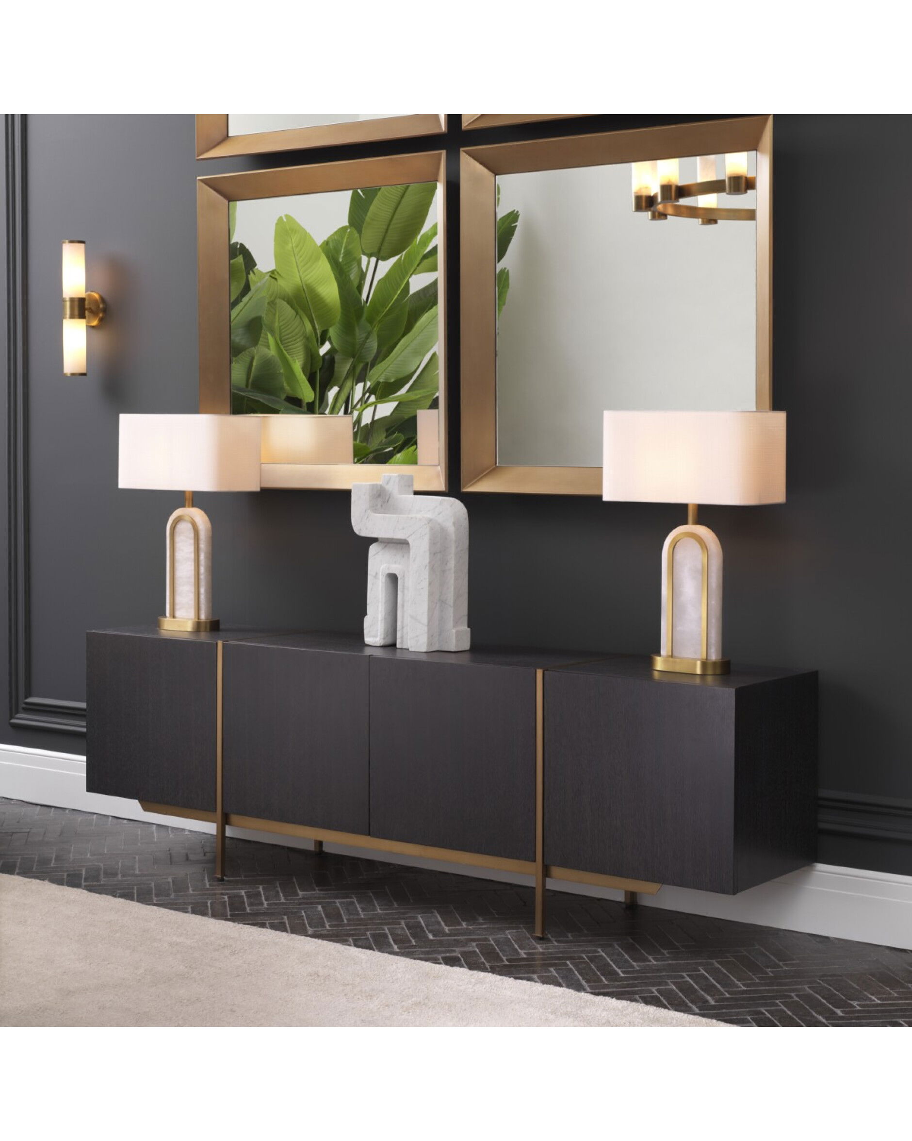 Alaistair Decoration White Marble