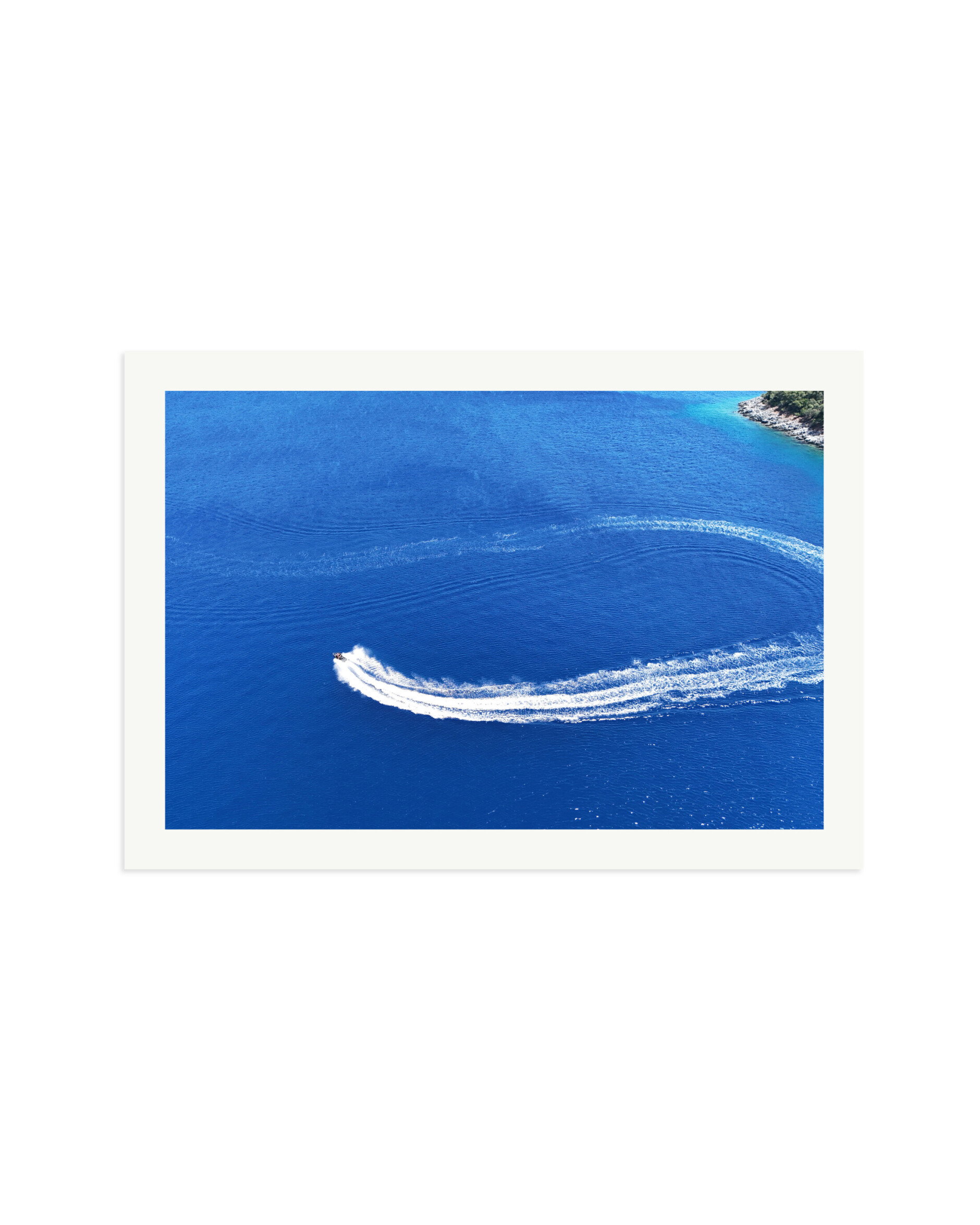 Jet Skiing in Greece Print Only / XXL
