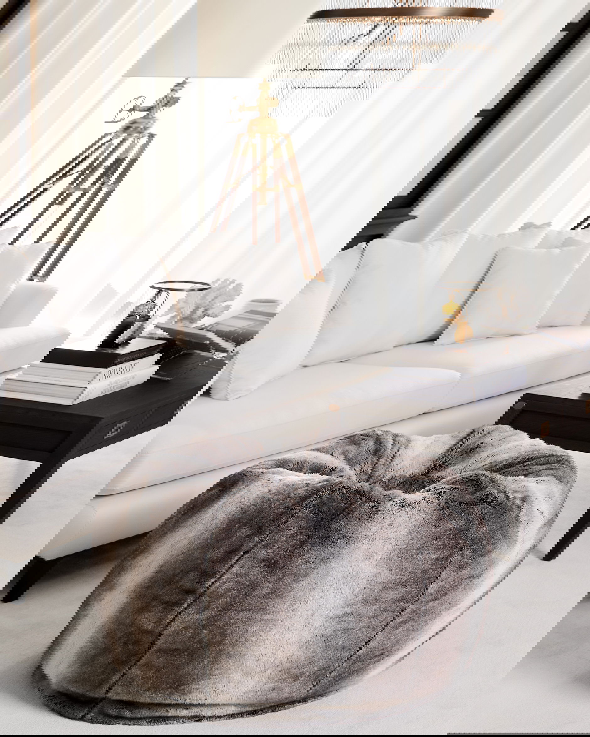 Aspen sittpuff timber wolf