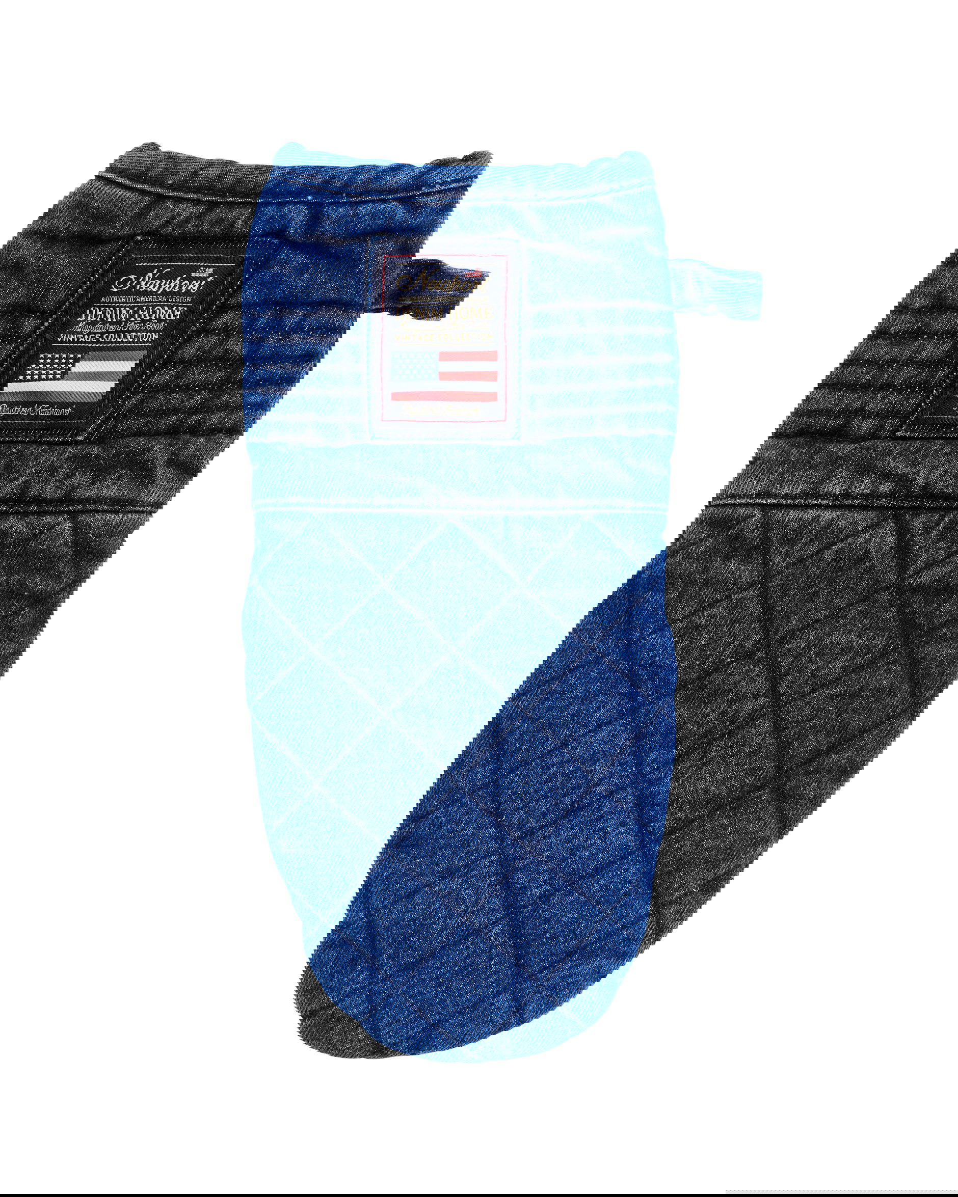 Denim grytvante blå