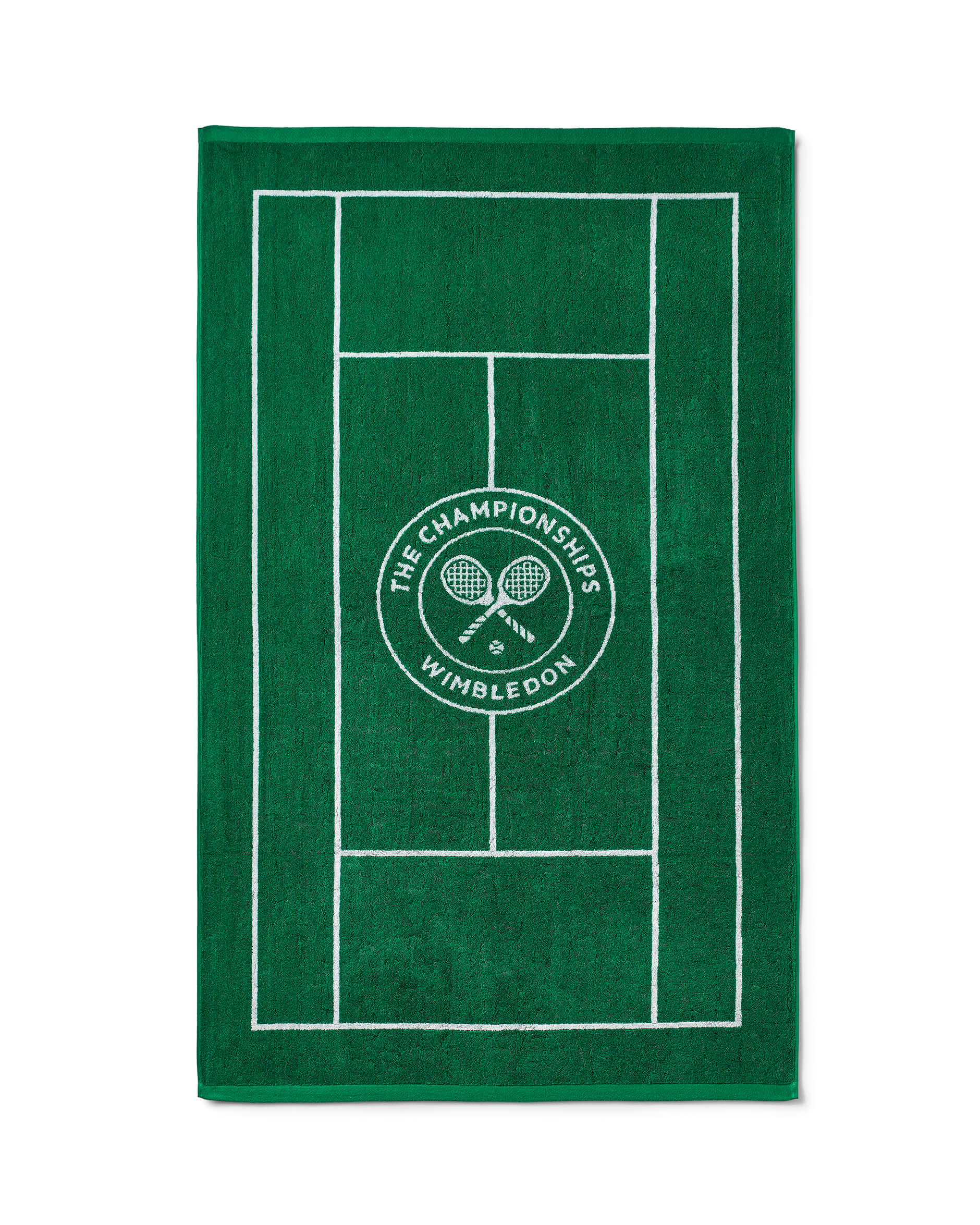 Wimbledon Tennis Court handduk grön