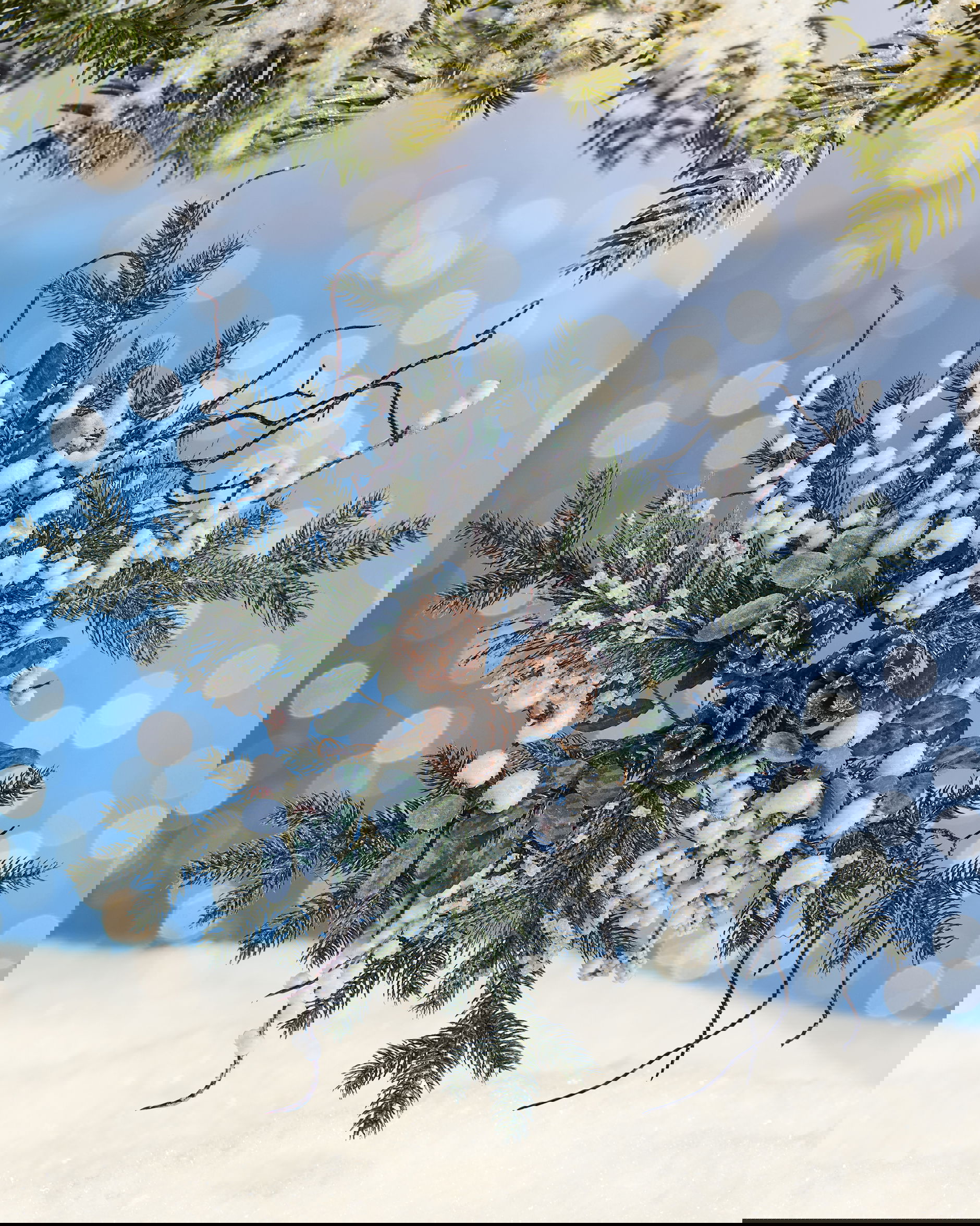 Estelle christmas tree ornament green/white