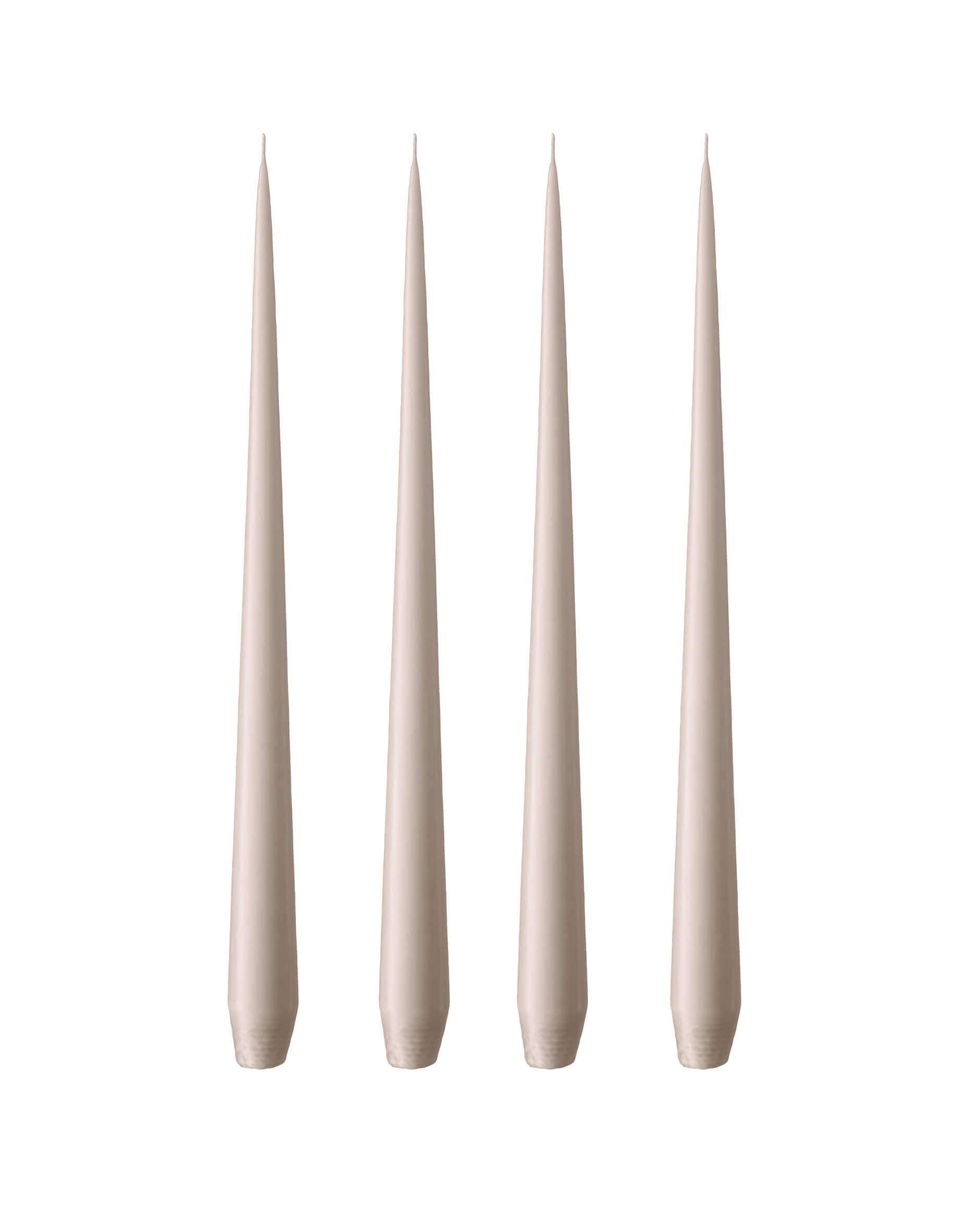 Kronljus linen grey 4-pack