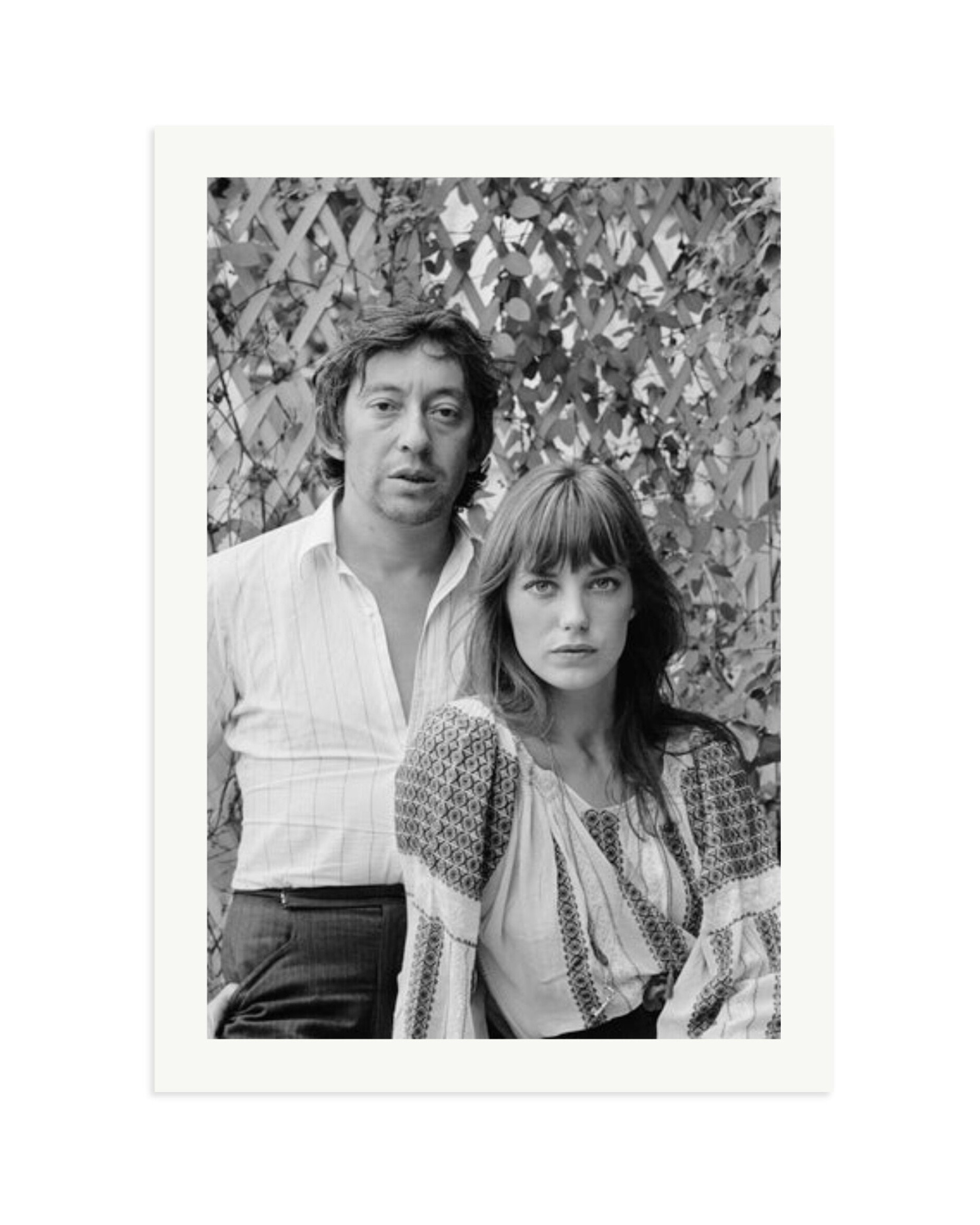 Gainsbourg's Rue de Verneuil Print Only / XXL