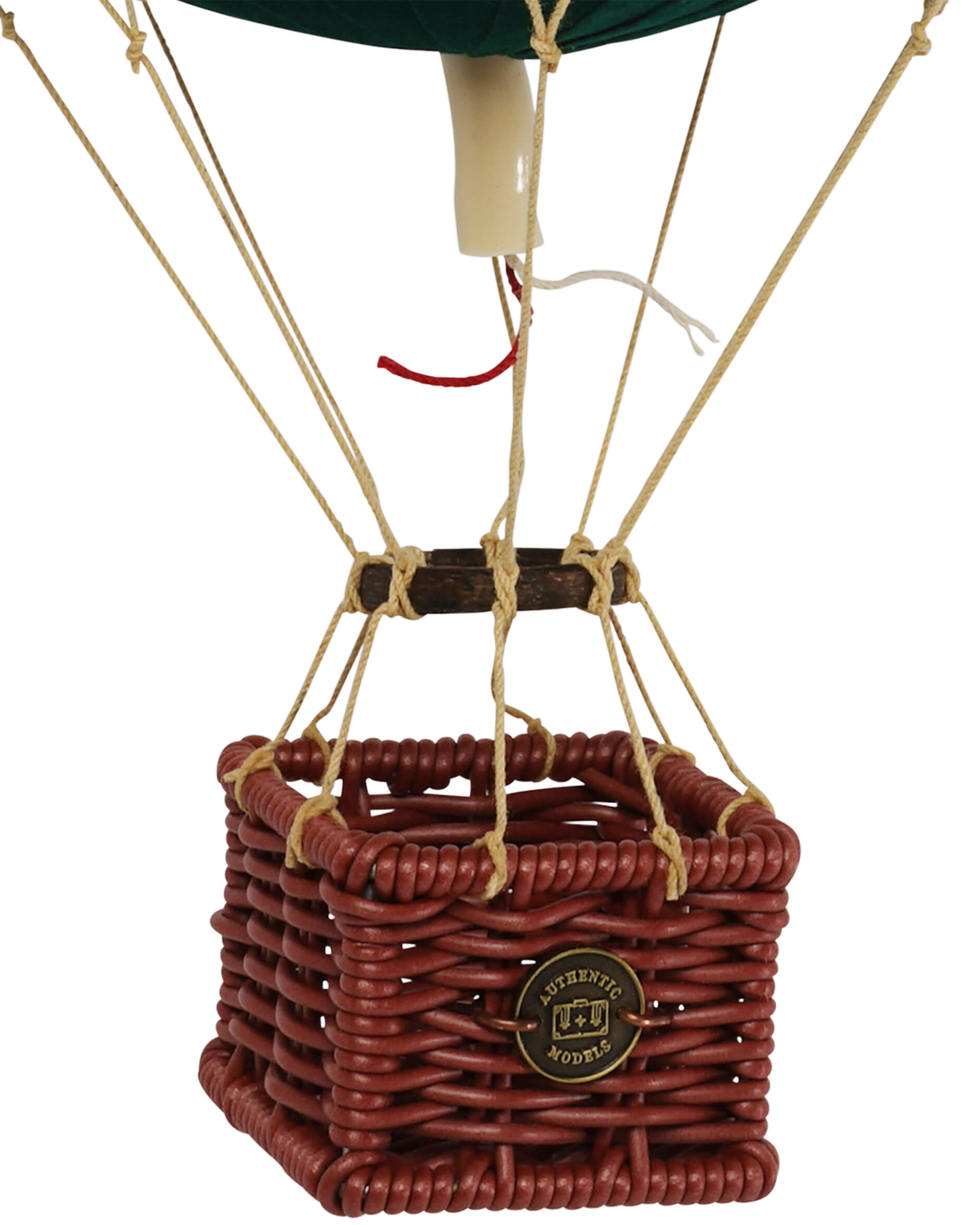 Travels Light luftballong sammet grön