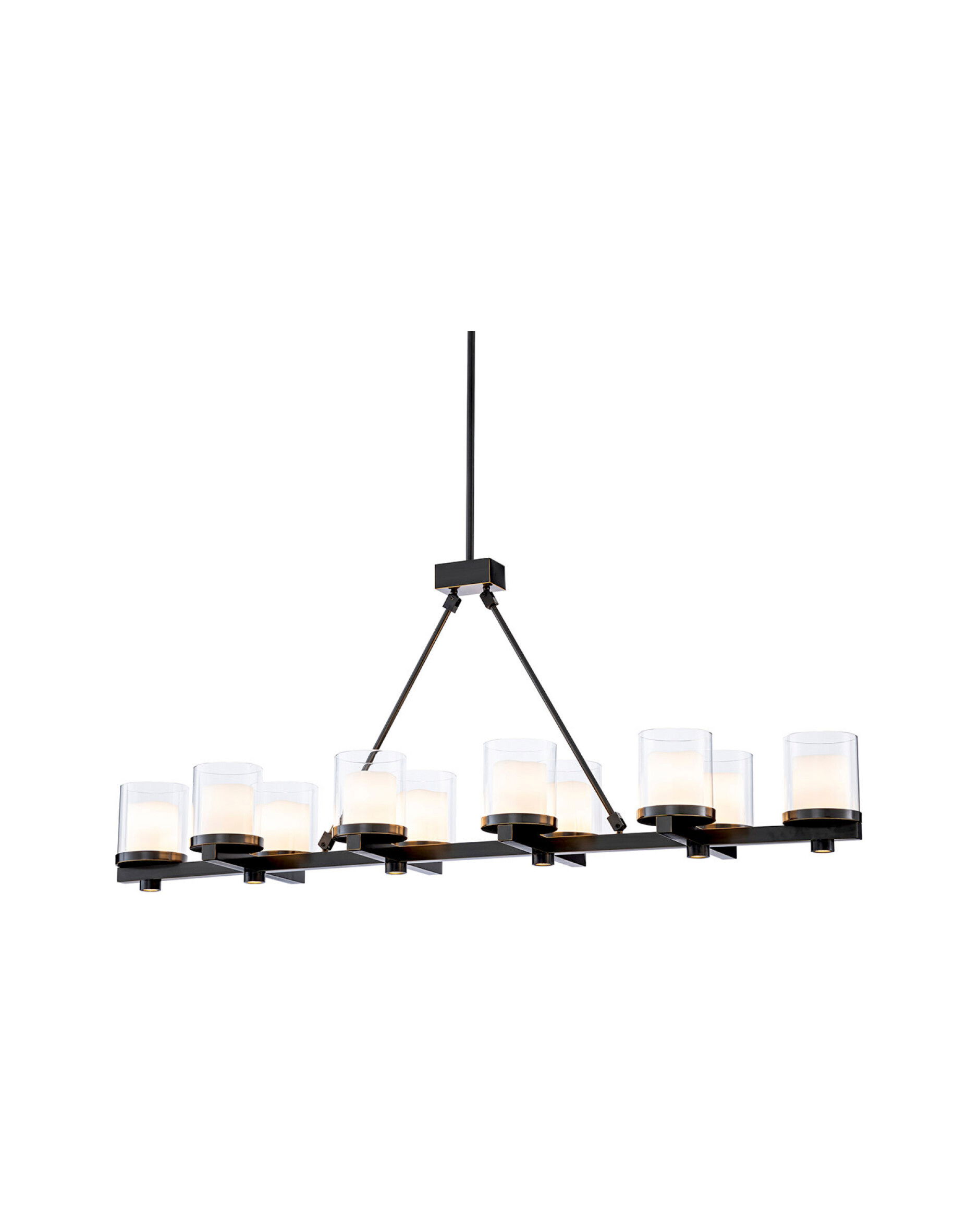 Donovan kroonluchter brons