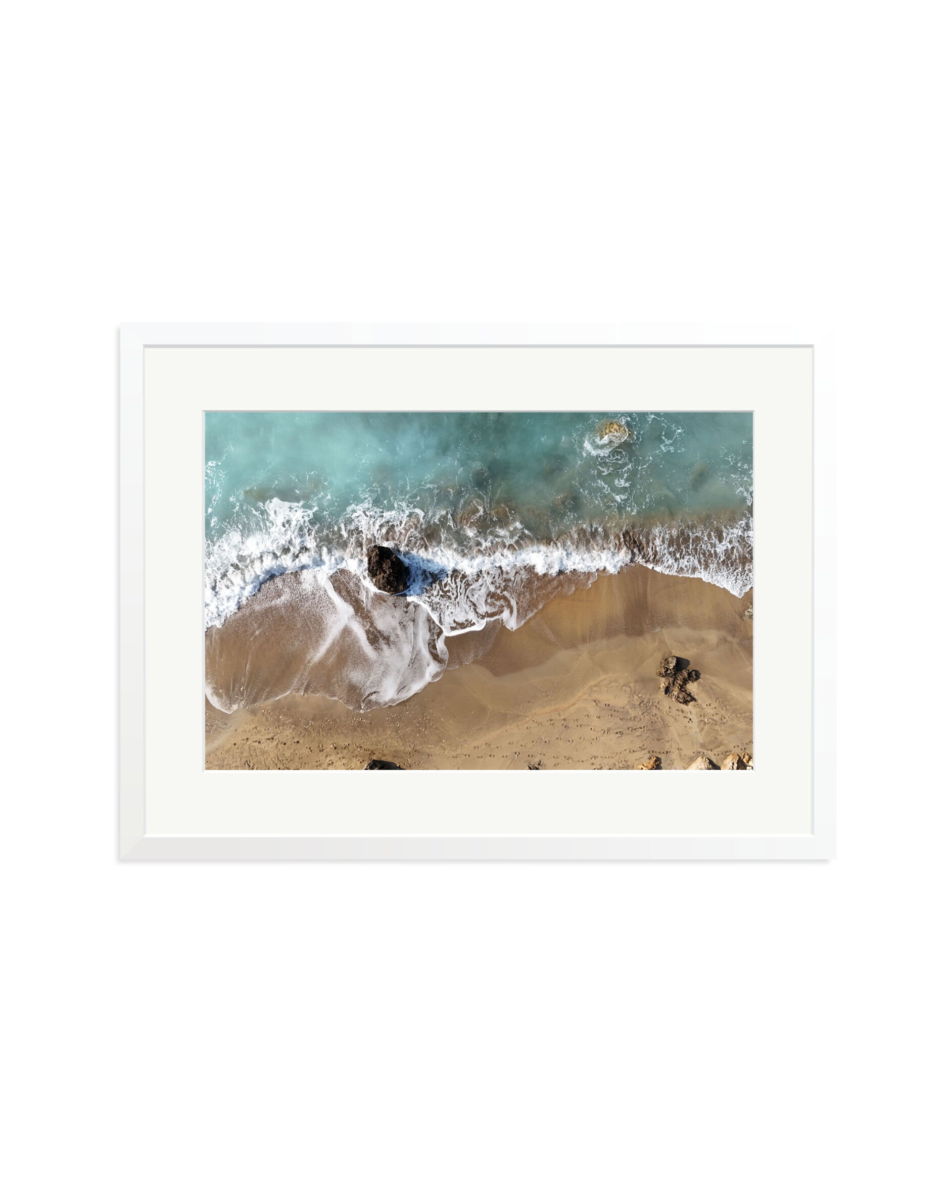 Footprints in the sand White / XL