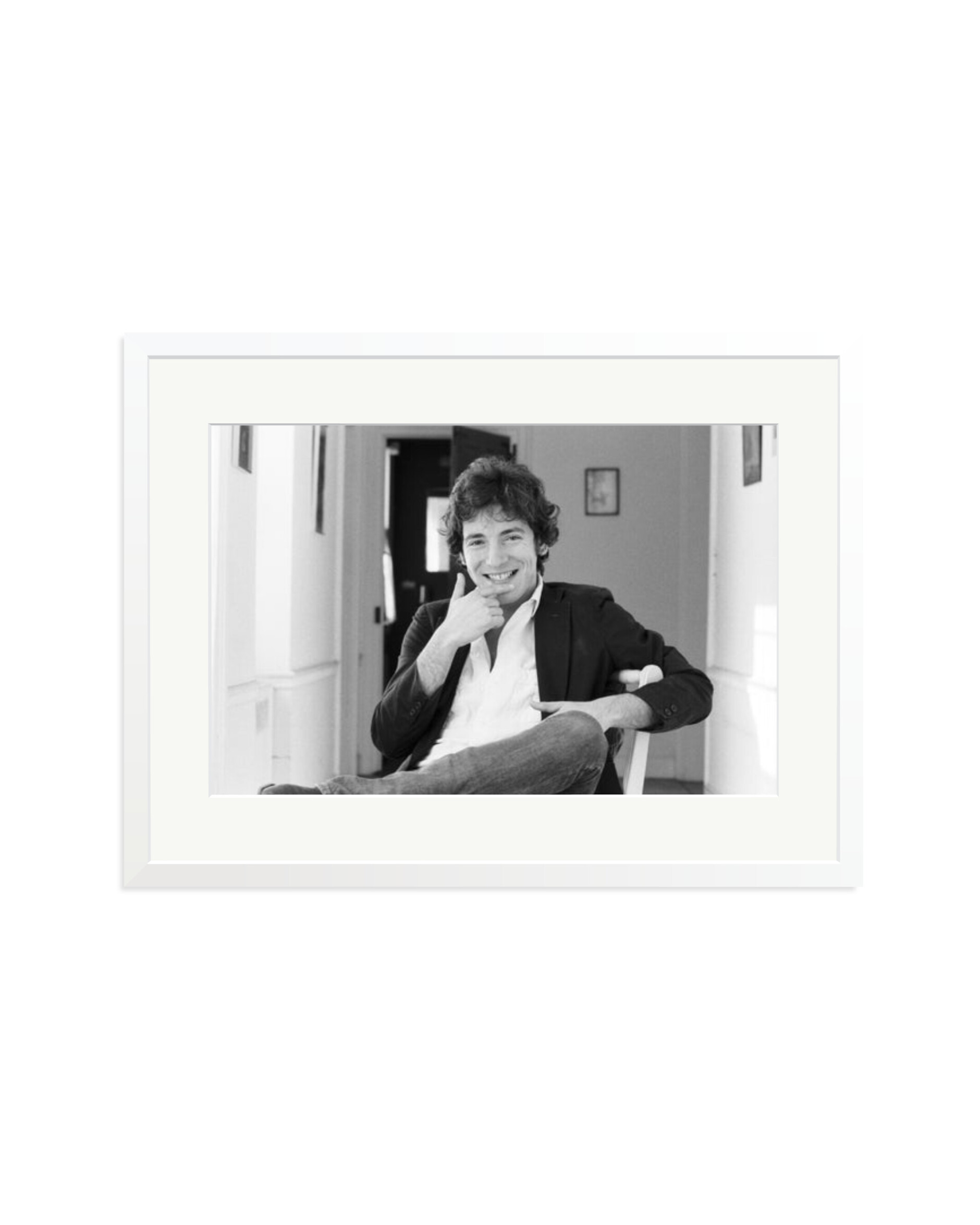 Bruce Springsteen at Home White / XL