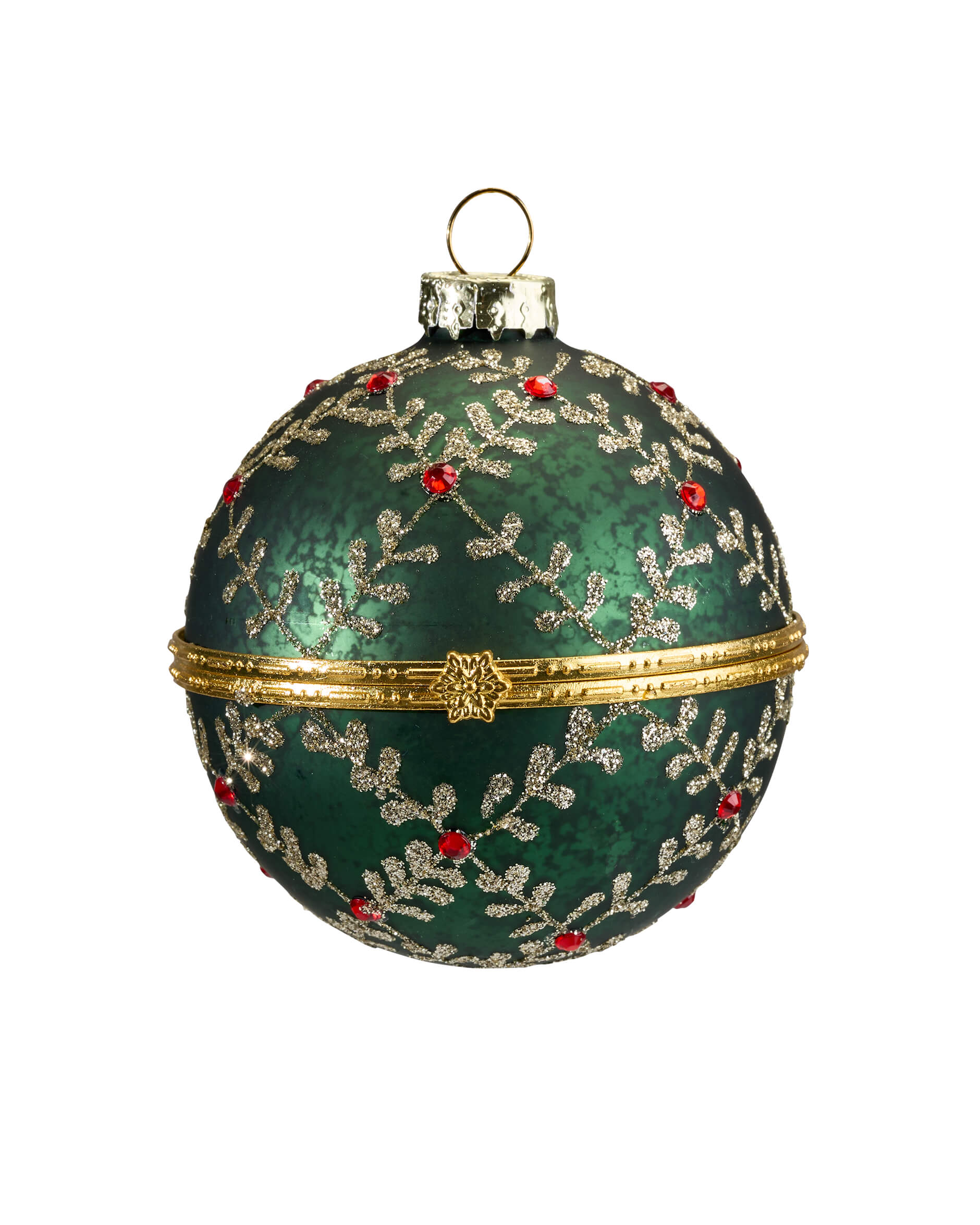 Dorothea julkula grön/guld 8cm