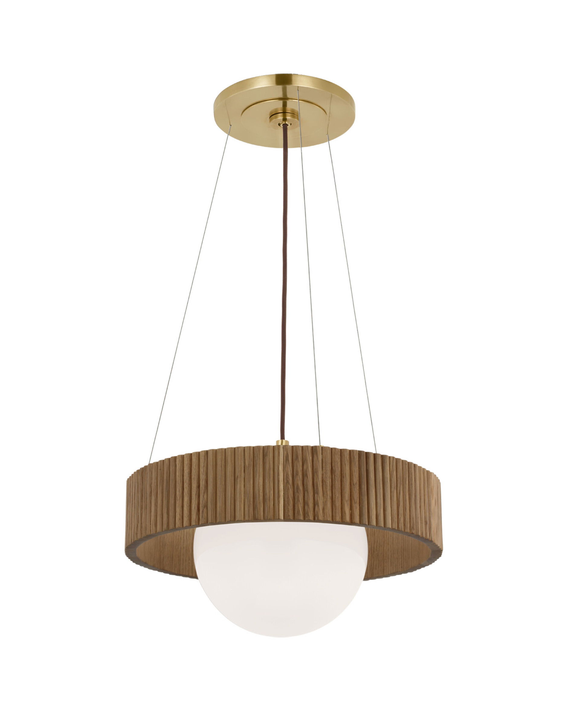 Arena 18" takkrona antik mässing