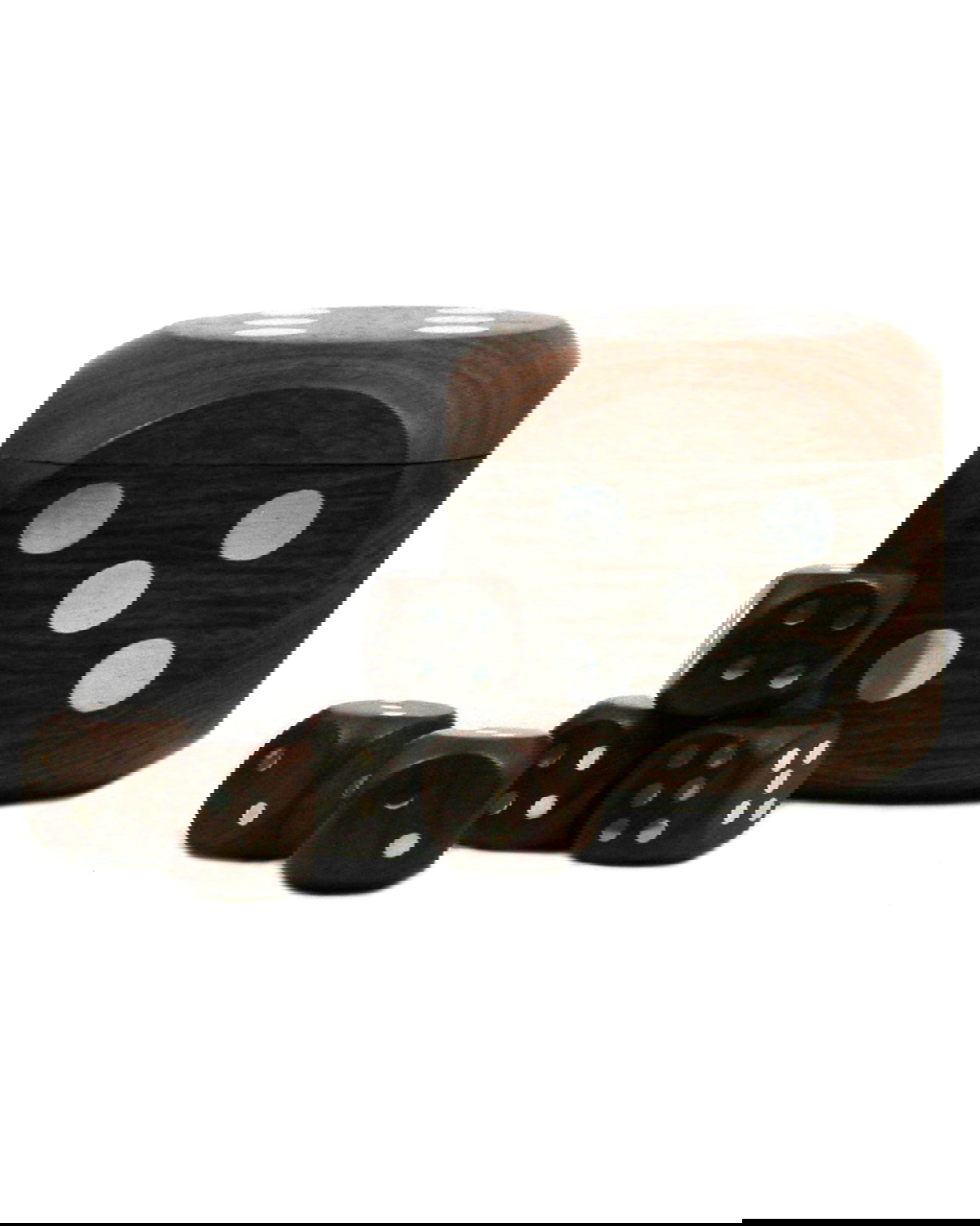 Noppapeli, ruskea/hopea