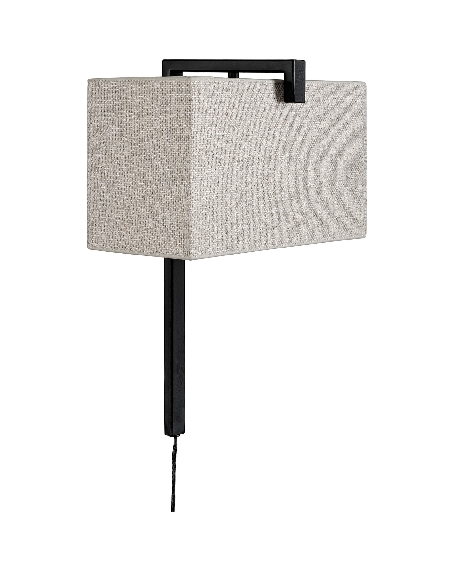 Donati vägglampa svart