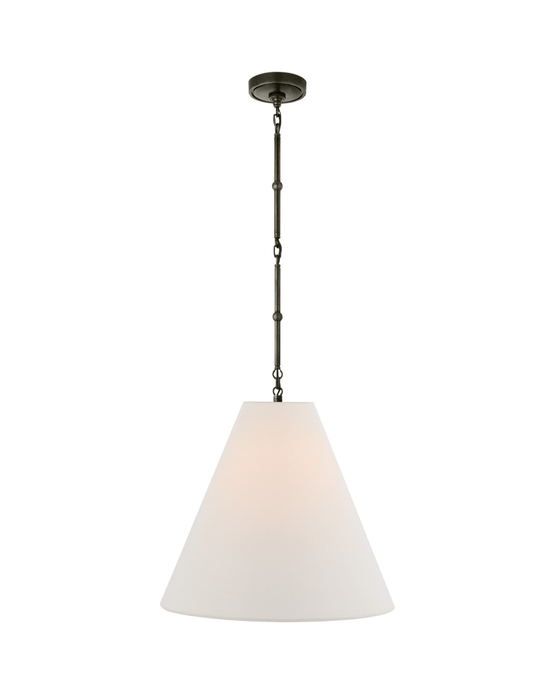Goodman Hanging Light Bronze/Linen M