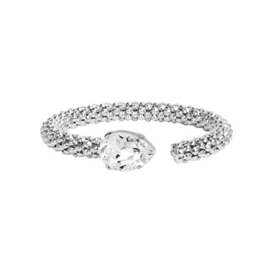 null - Classic Rope armbånd crystal rhodium