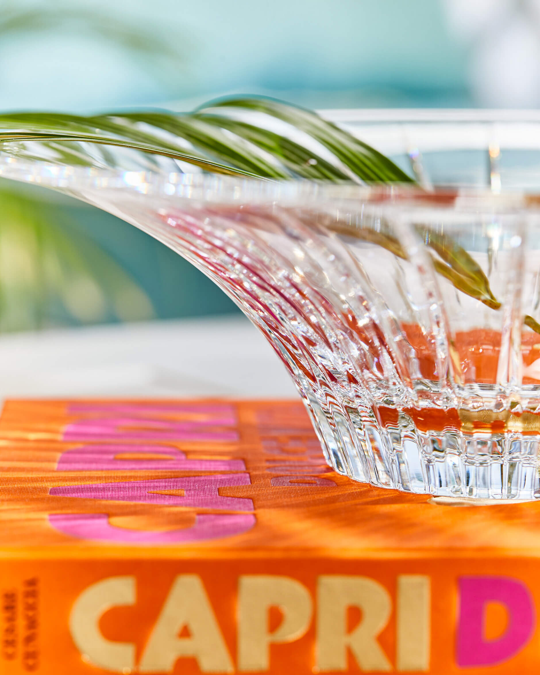 Manhattan Serving Bowl Crystal