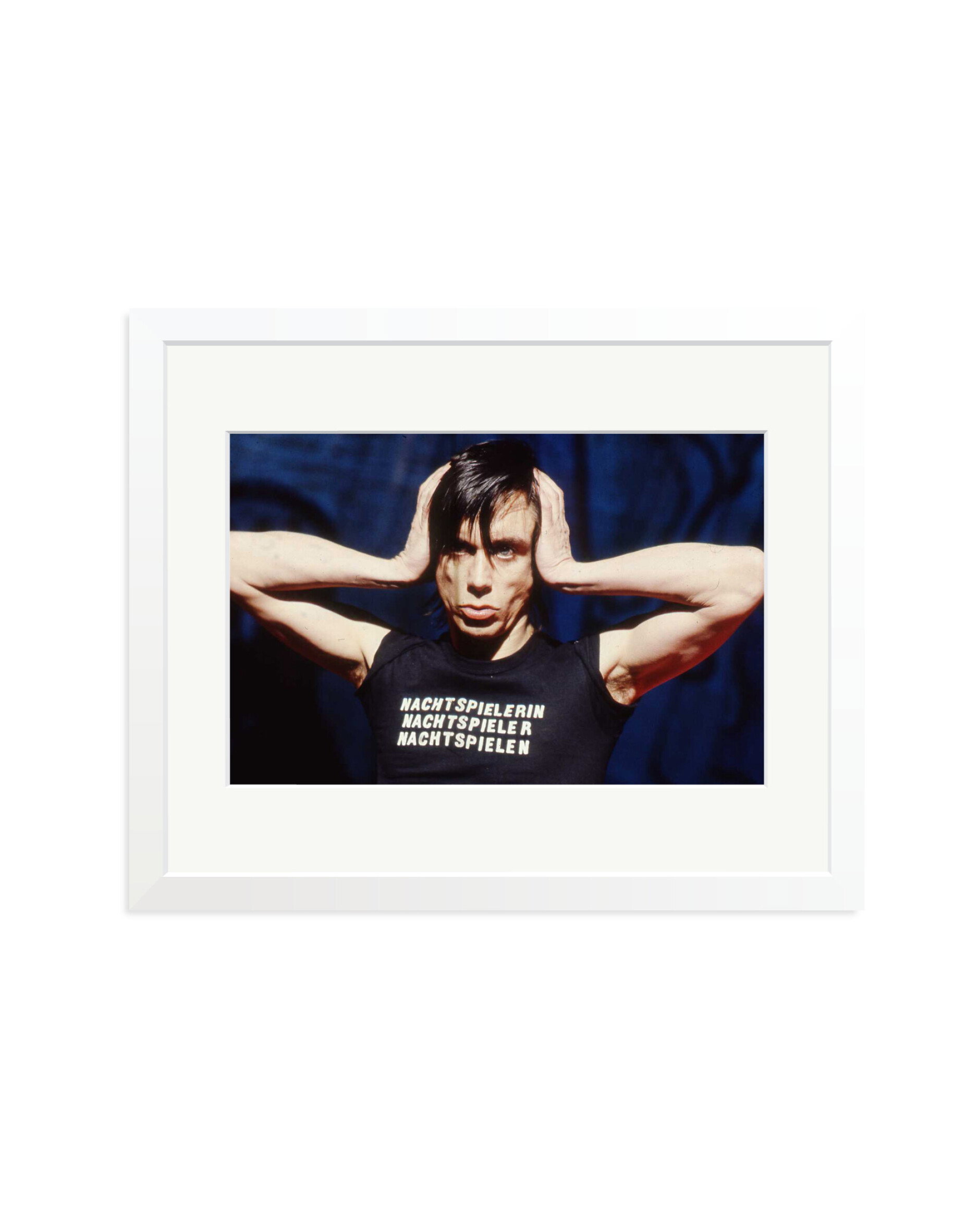 Iggy Pop on TopPop White / Medium