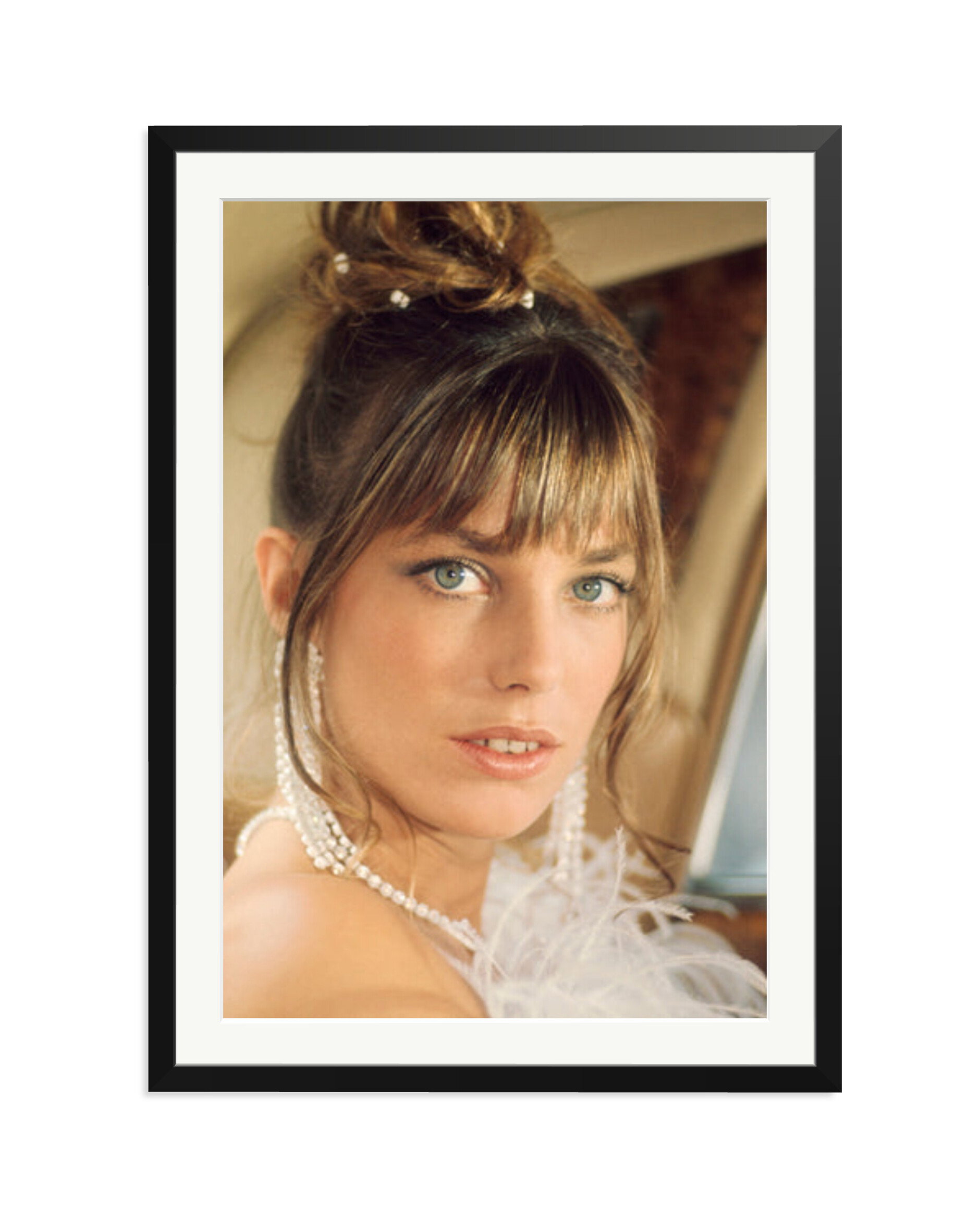 Birkin in White Black / XXL