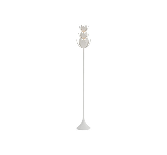 Alberto 70" golvlampa vit