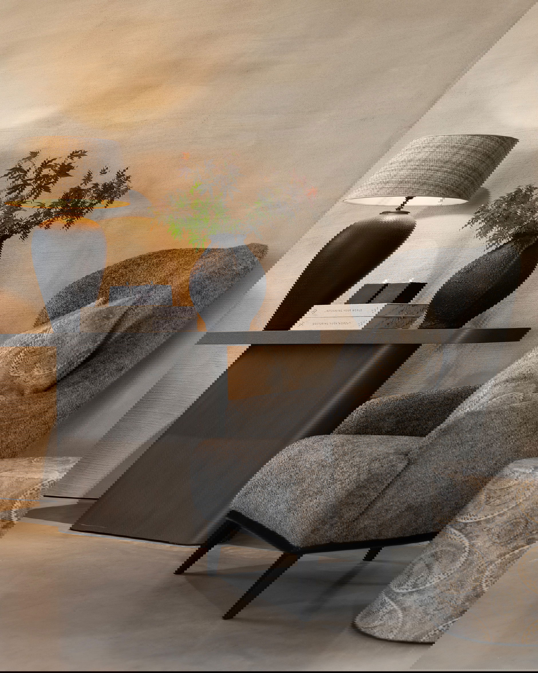 Toulouse fåtölj vega wood