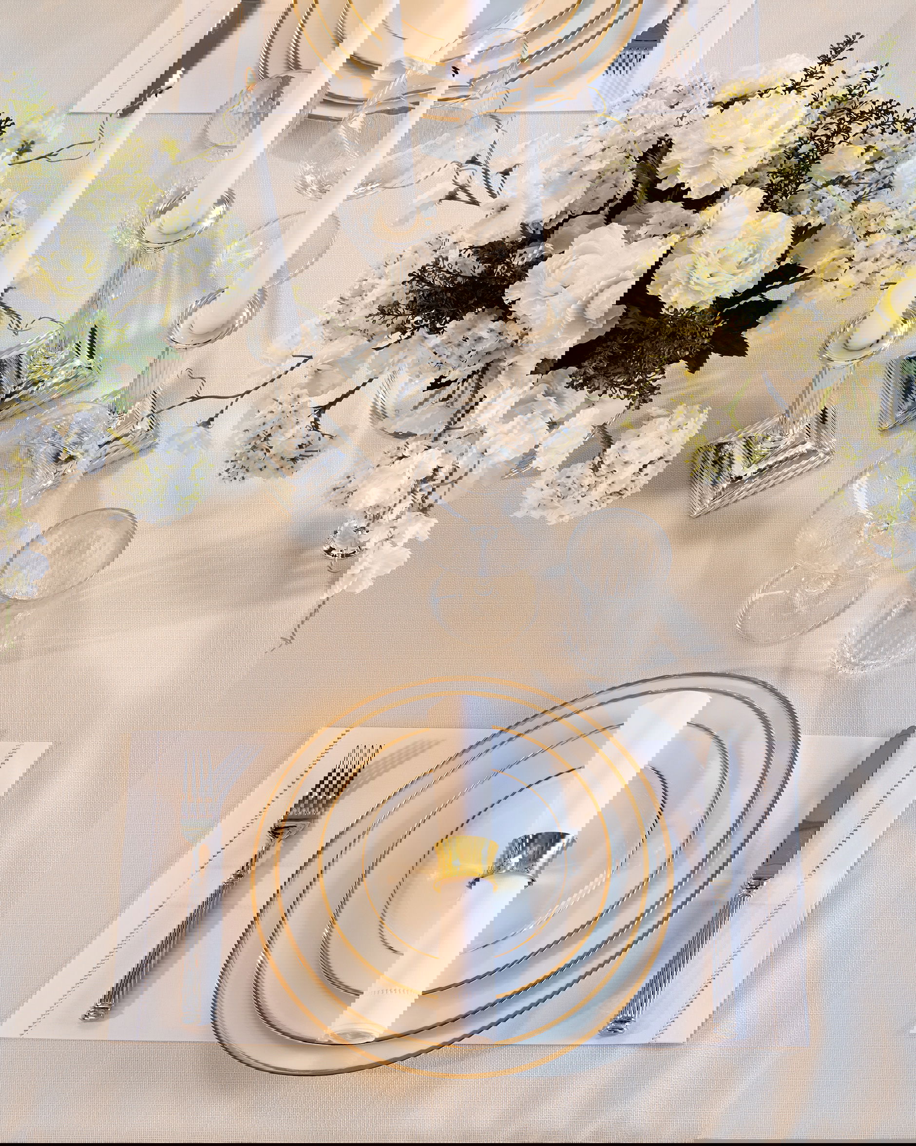 Fairmont undertallrik vit