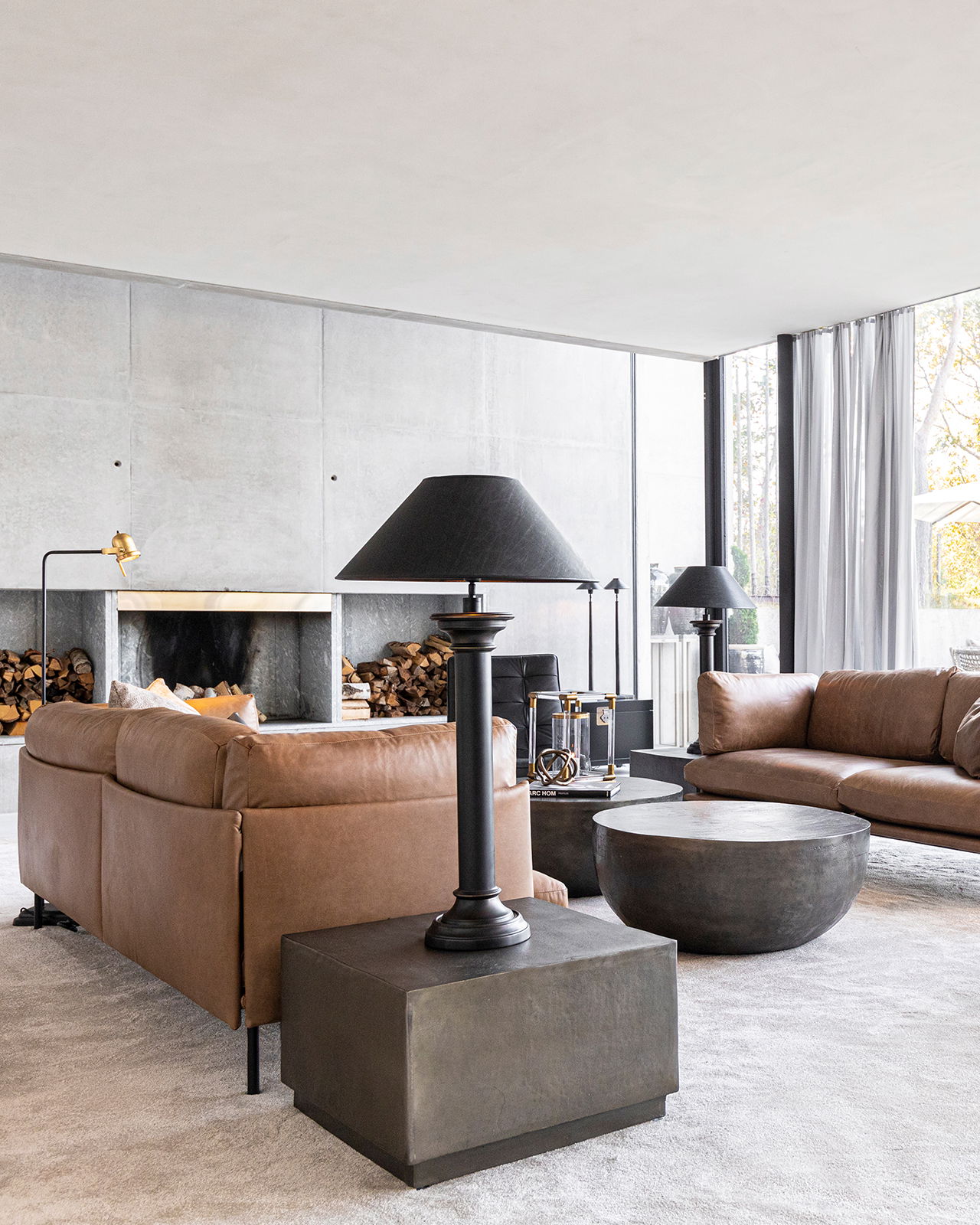 Cubo soffbord lead antique