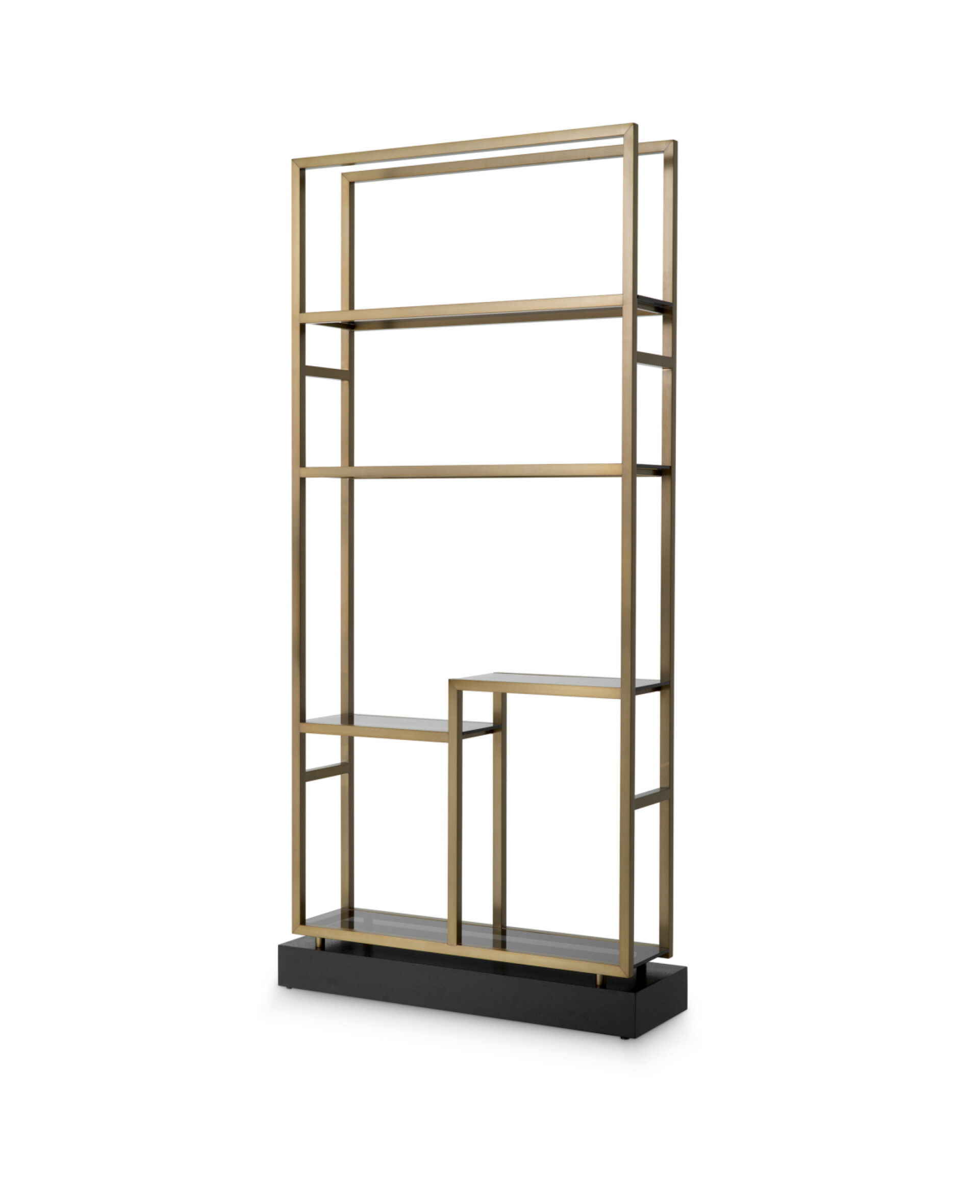 Corrado II hylla borstad mässing