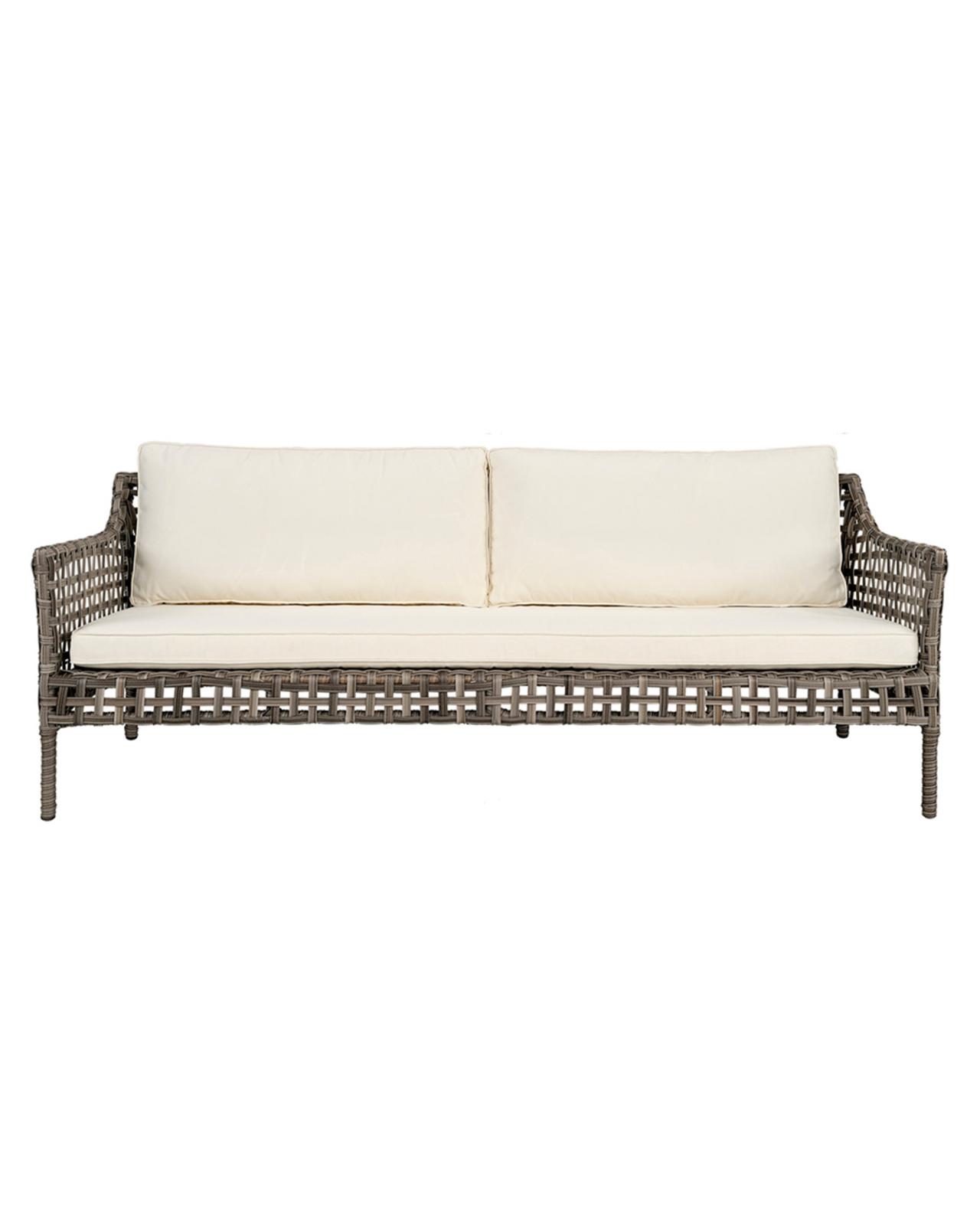 Santa Monica soffa dynset off-white